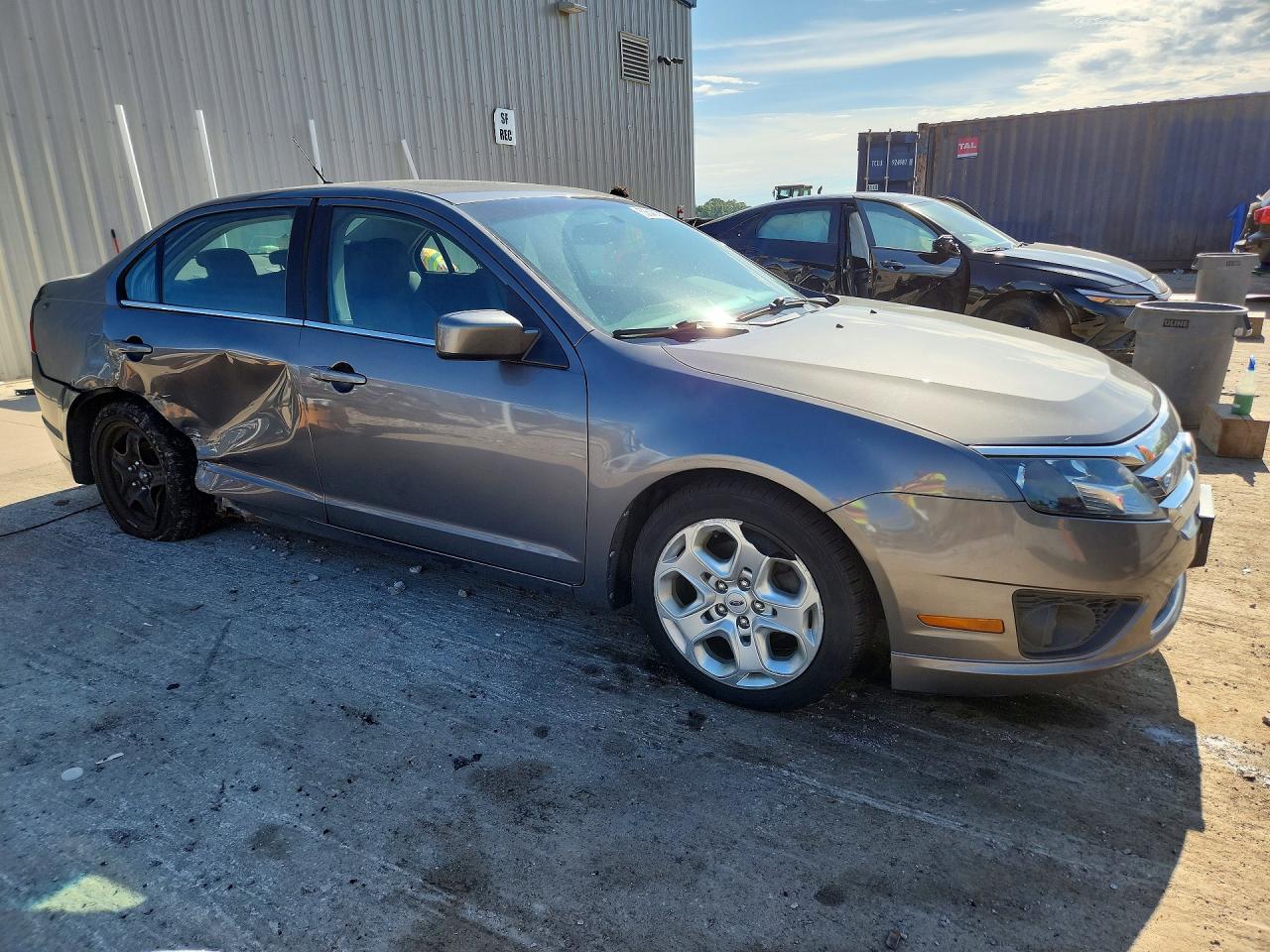 2010 Ford Fusion Se Gray vin: 3FAHP0HA3AR283237