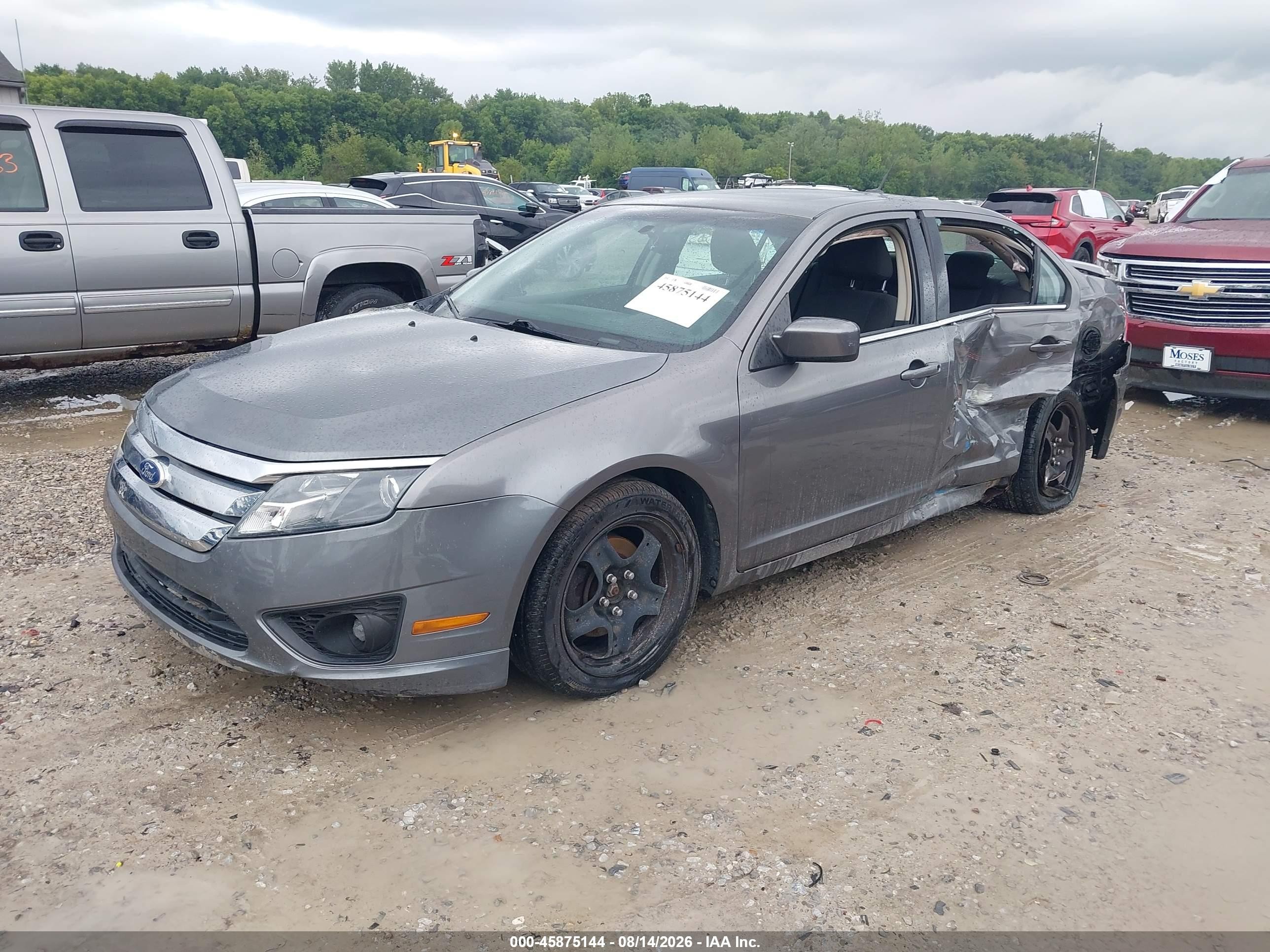 2010 Ford Fusion Se Серый vin: 3FAHP0HA3AR304006