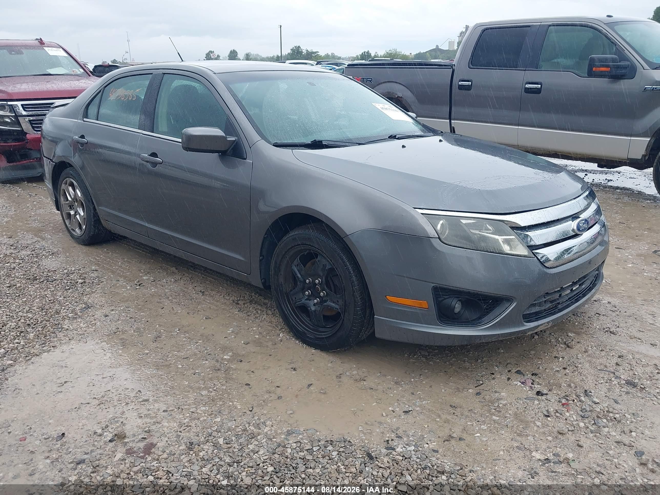 2010 Ford Fusion Se Gray vin: 3FAHP0HA3AR304006