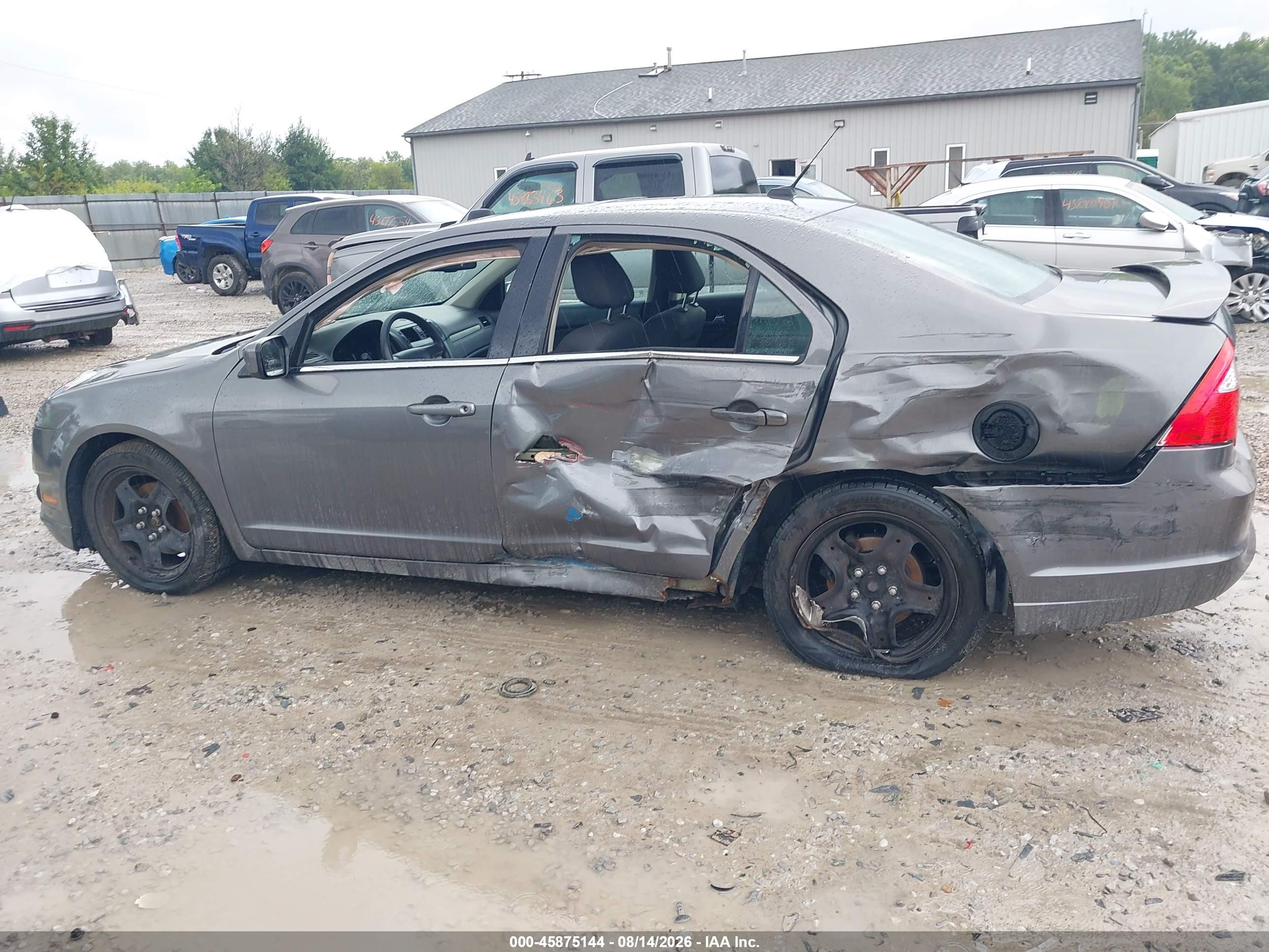 2010 Ford Fusion Se Серый vin: 3FAHP0HA3AR304006