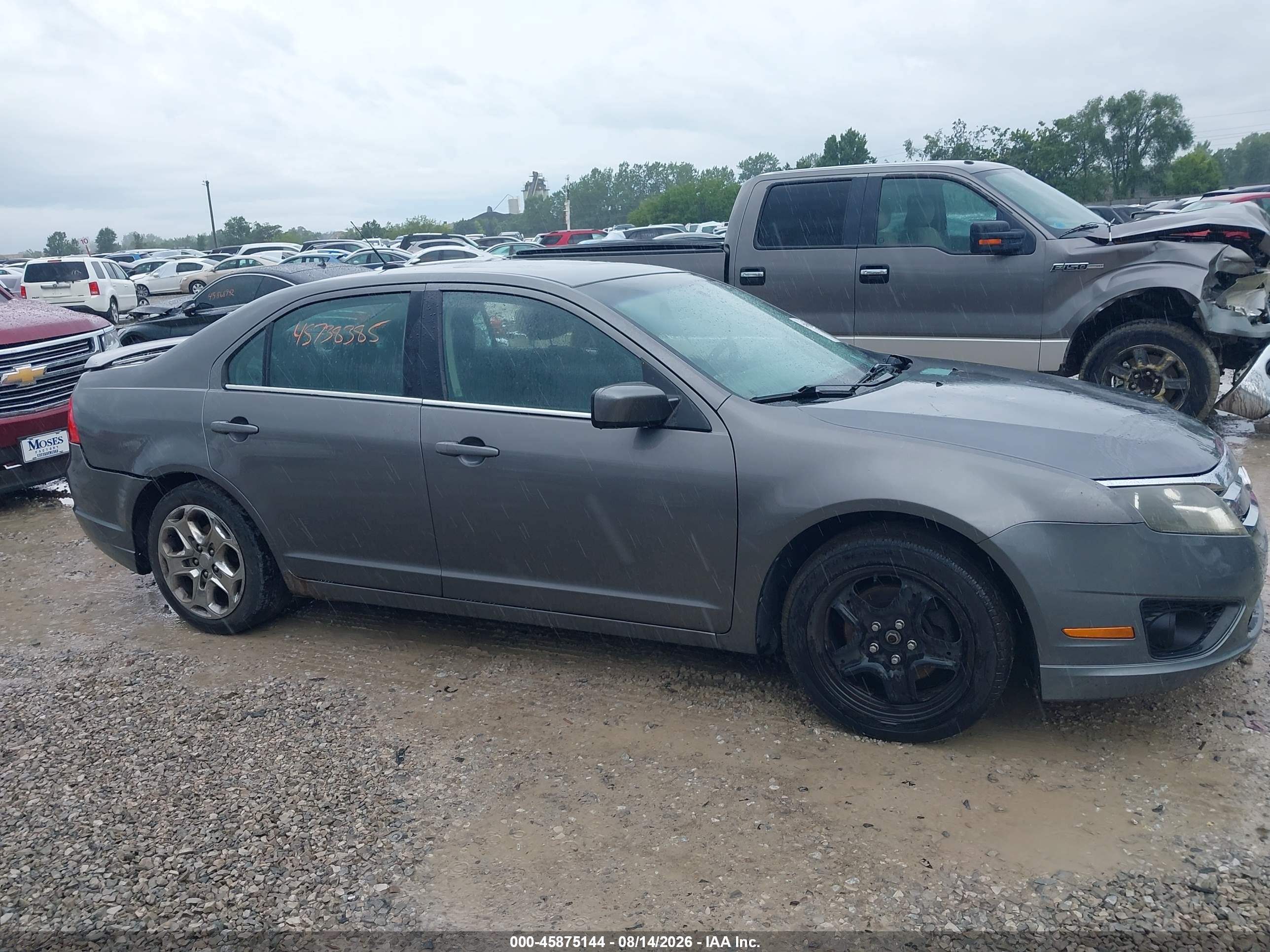 2010 Ford Fusion Se Серый vin: 3FAHP0HA3AR304006