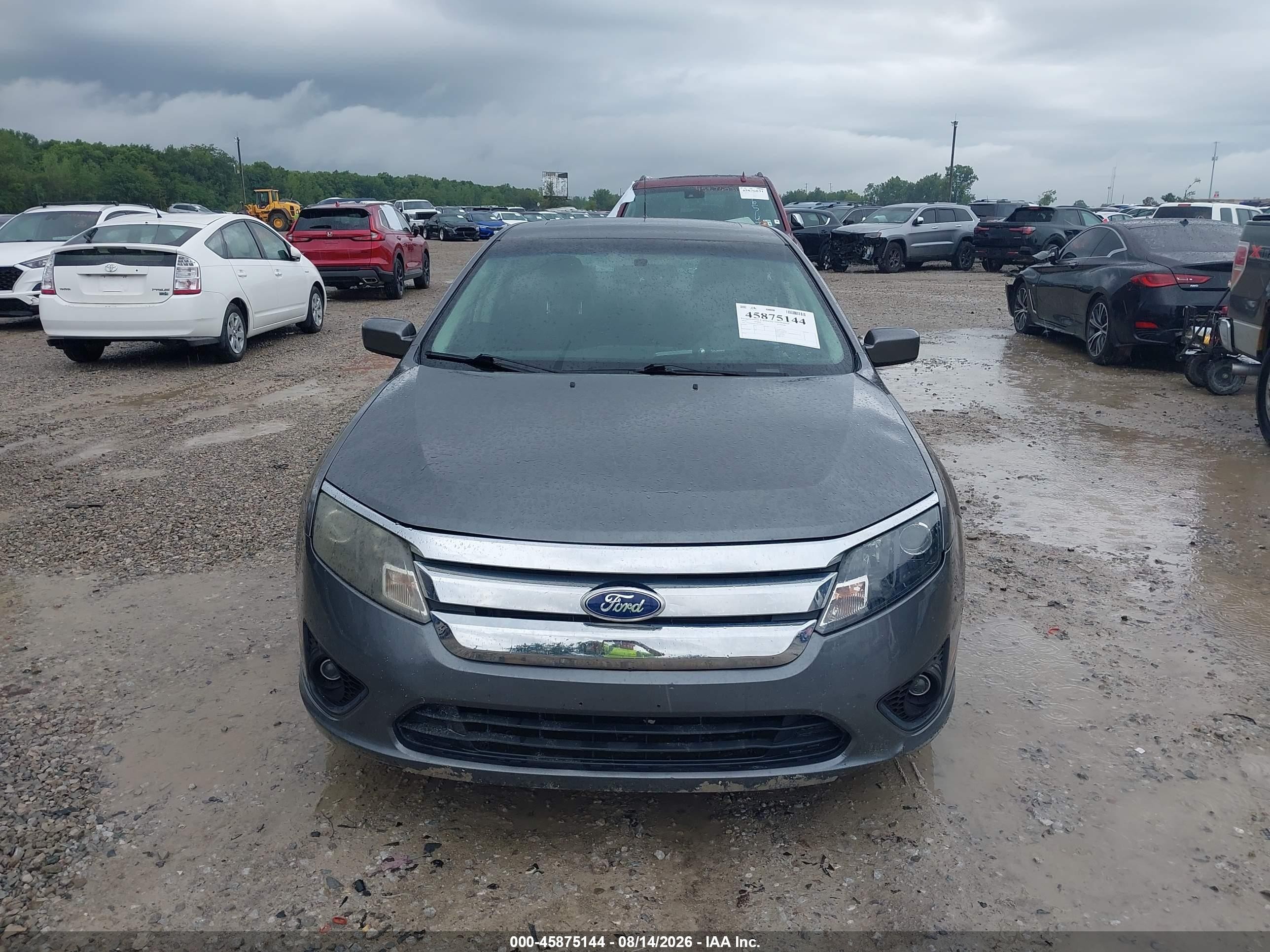 2010 Ford Fusion Se Серый vin: 3FAHP0HA3AR304006