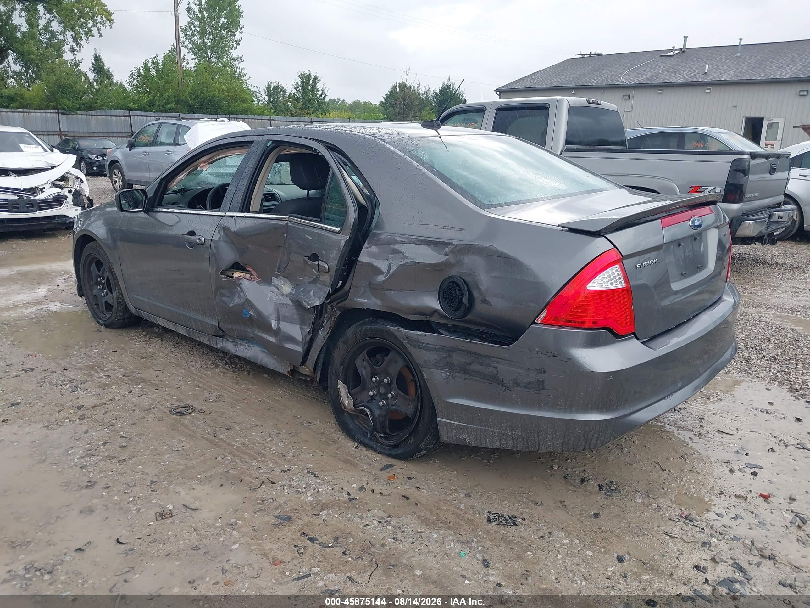 2010 Ford Fusion Se Серый vin: 3FAHP0HA3AR304006