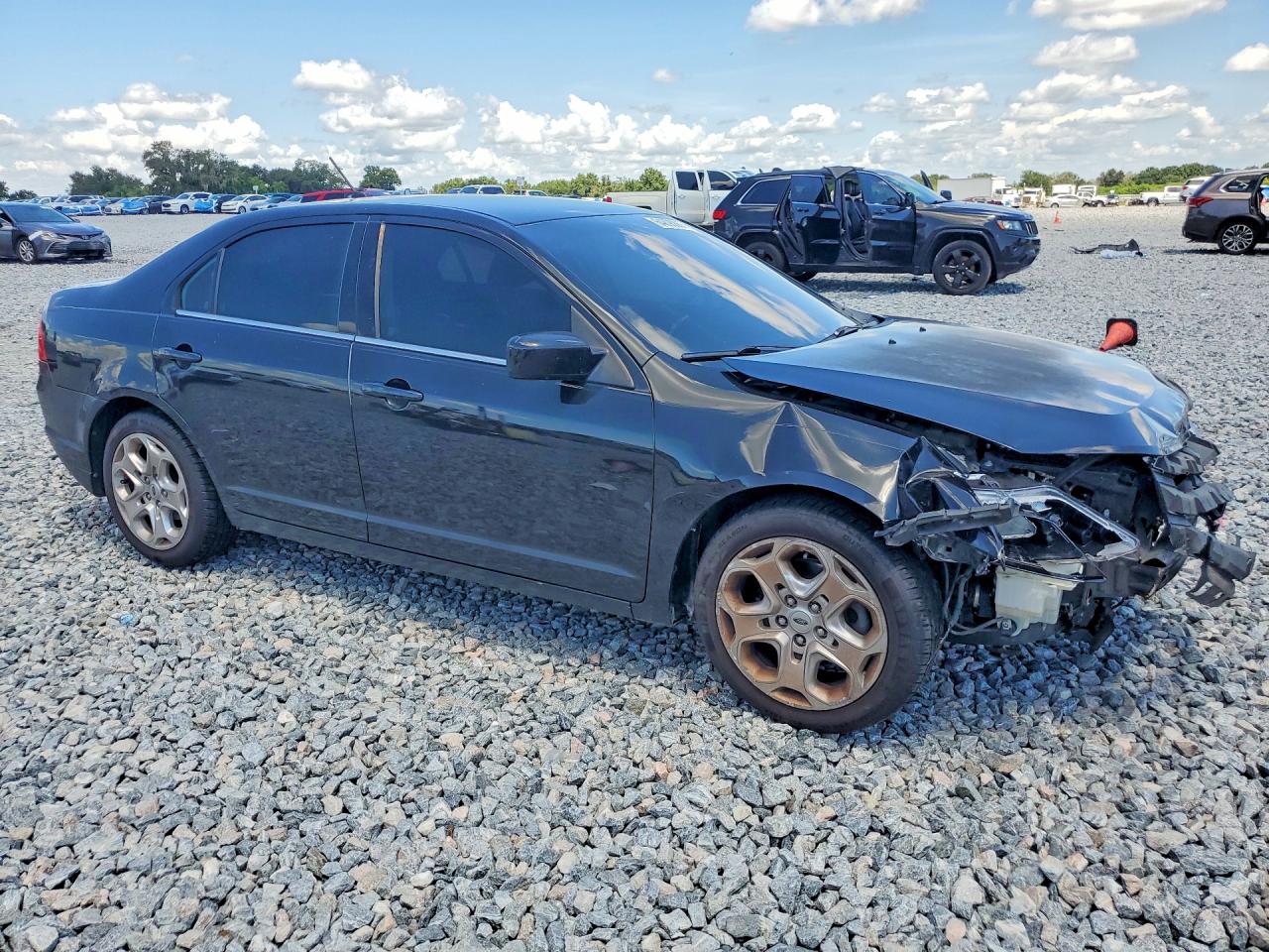 2010 Ford Fusion Se Black vin: 3FAHP0HA3AR333232