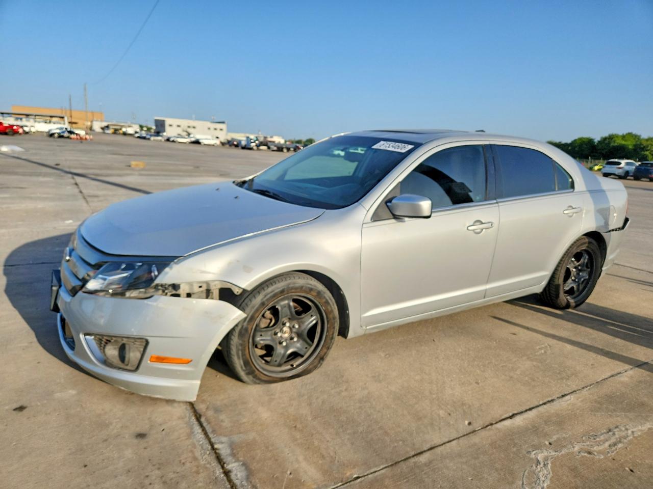 2010 Ford Fusion Se Silver vin: 3FAHP0HA3AR338740