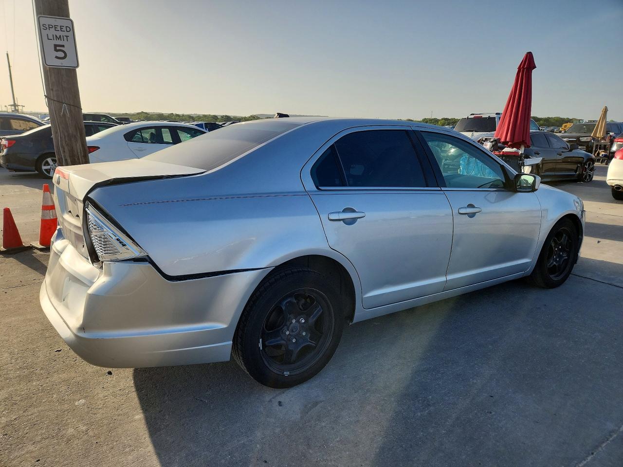 2010 Ford Fusion Se Silver vin: 3FAHP0HA3AR338740