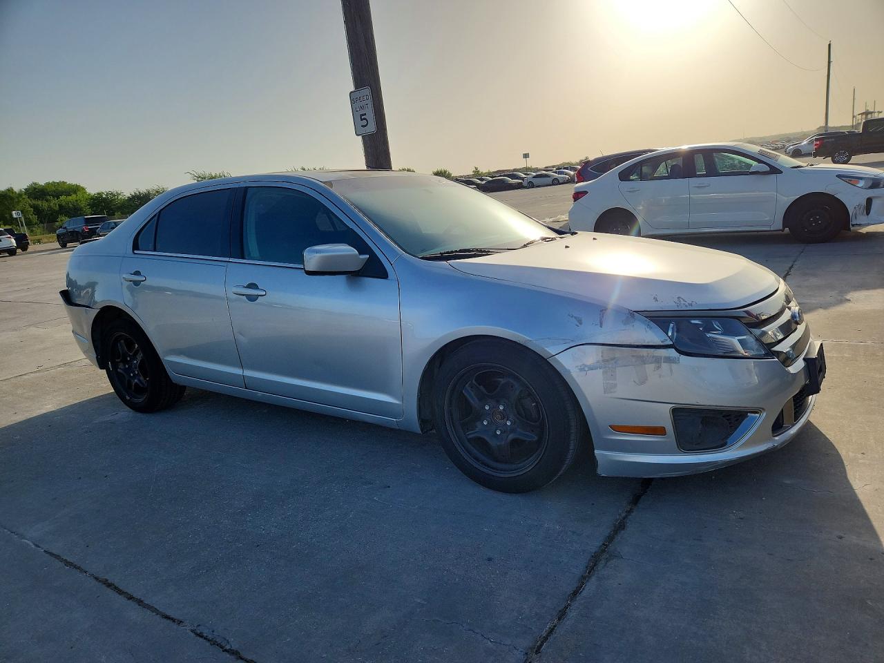 2010 Ford Fusion Se Silver vin: 3FAHP0HA3AR338740