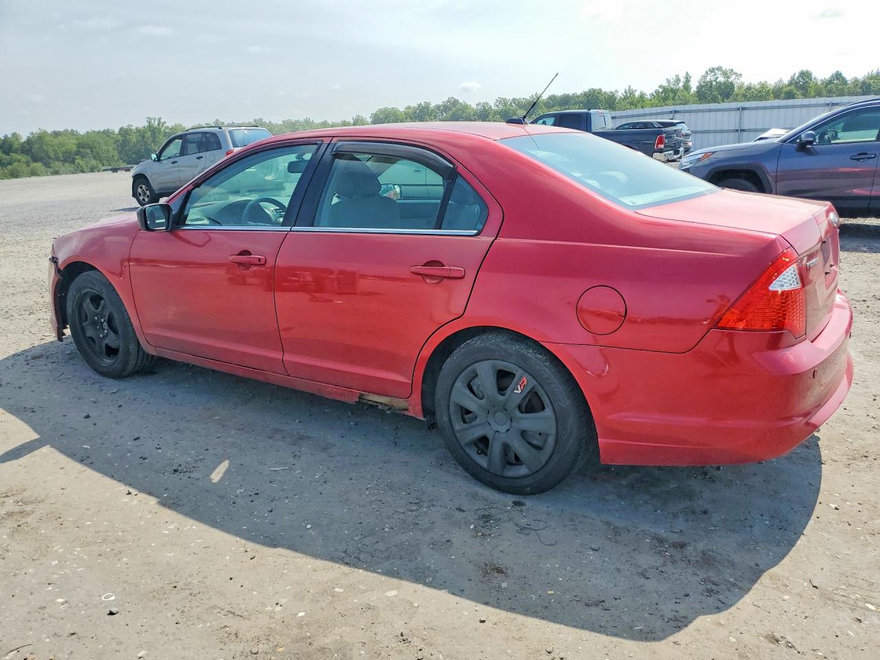 2010 Ford Fusion Se Red vin: 3FAHP0HA3AR392880