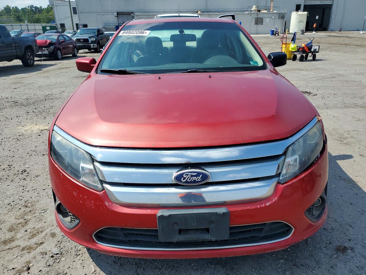 2010 Ford Fusion Se Red vin: 3FAHP0HA3AR392880