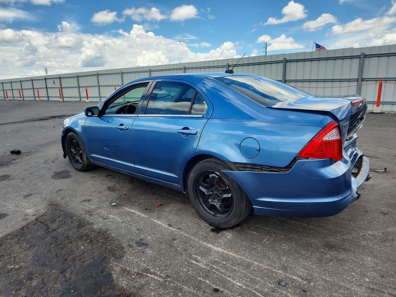 2010 Ford Fusion Se Blue vin: 3FAHP0HA3AR408480