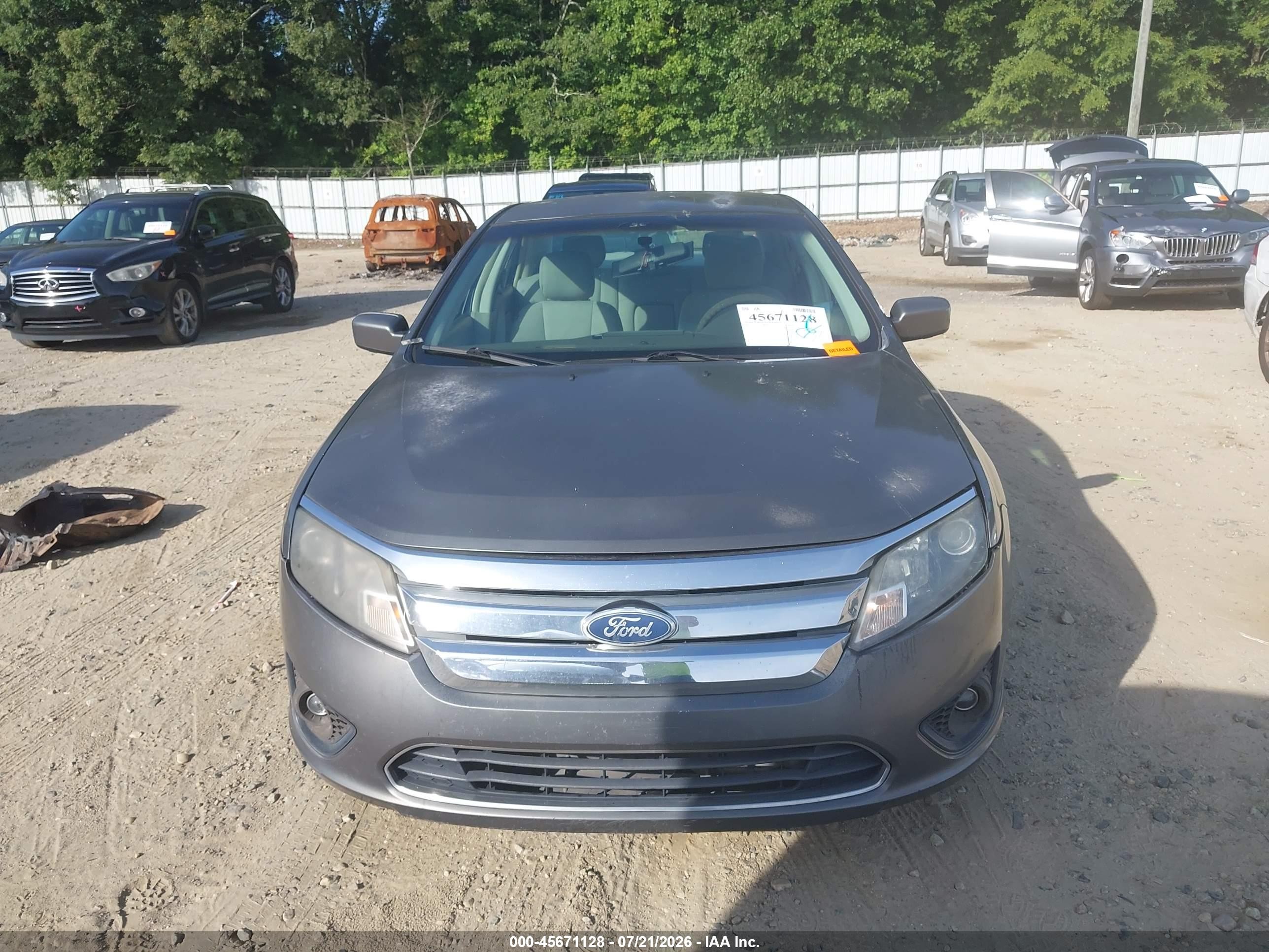 2011 Ford Fusion Se Серый vin: 3FAHP0HA3BR103708