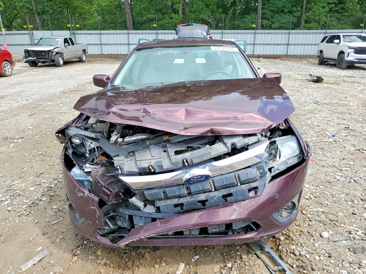 2011 Ford Fusion Se Purple vin: 3FAHP0HA3BR106706