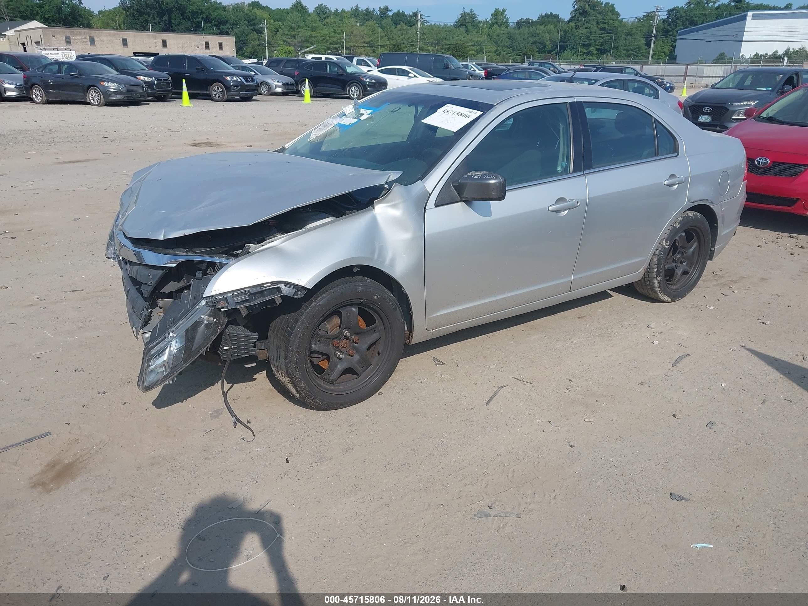 2011 Ford Fusion Se Silver vin: 3FAHP0HA3BR111629
