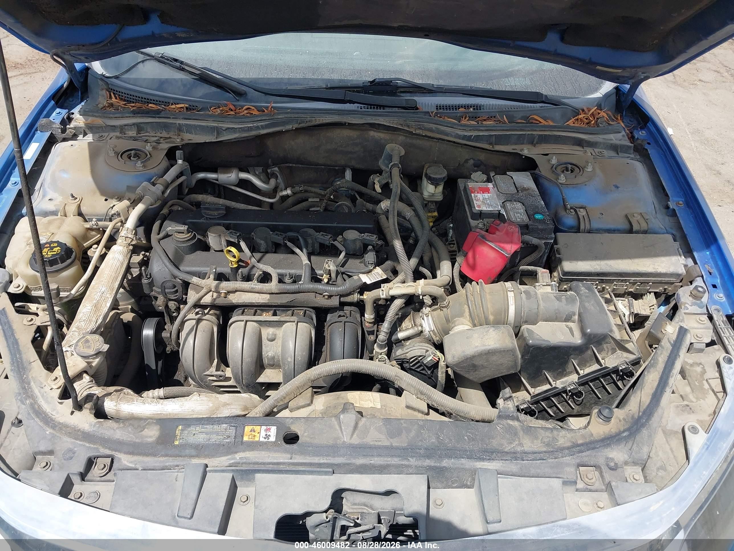 2011 Ford Fusion Se Blue vin: 3FAHP0HA3BR128446