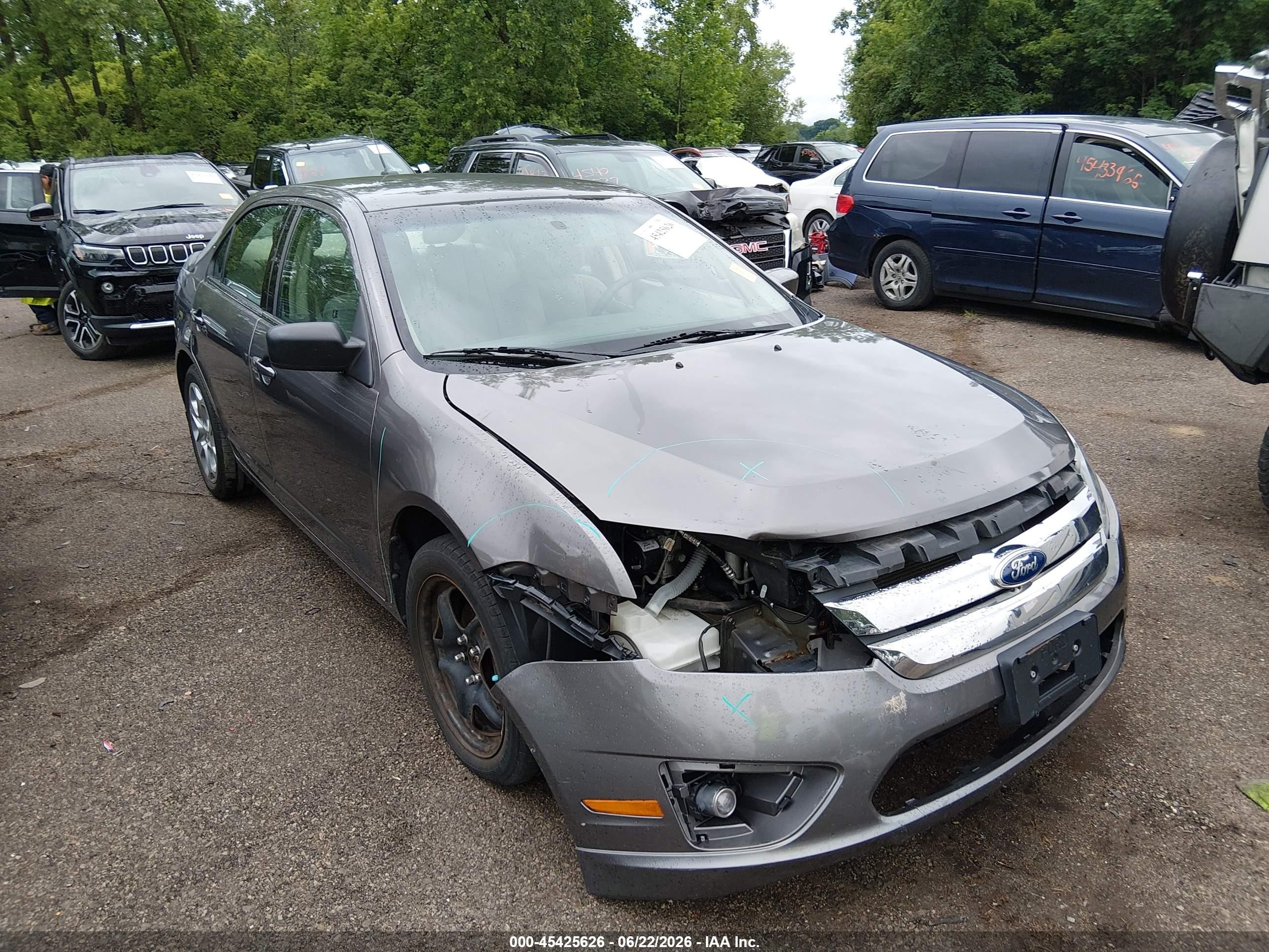 2011 Ford Fusion Se Gray vin: 3FAHP0HA3BR138233