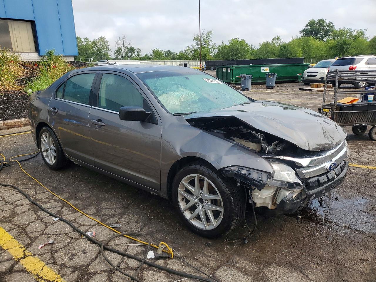 2011 Ford Fusion Se Gray vin: 3FAHP0HA3BR154061