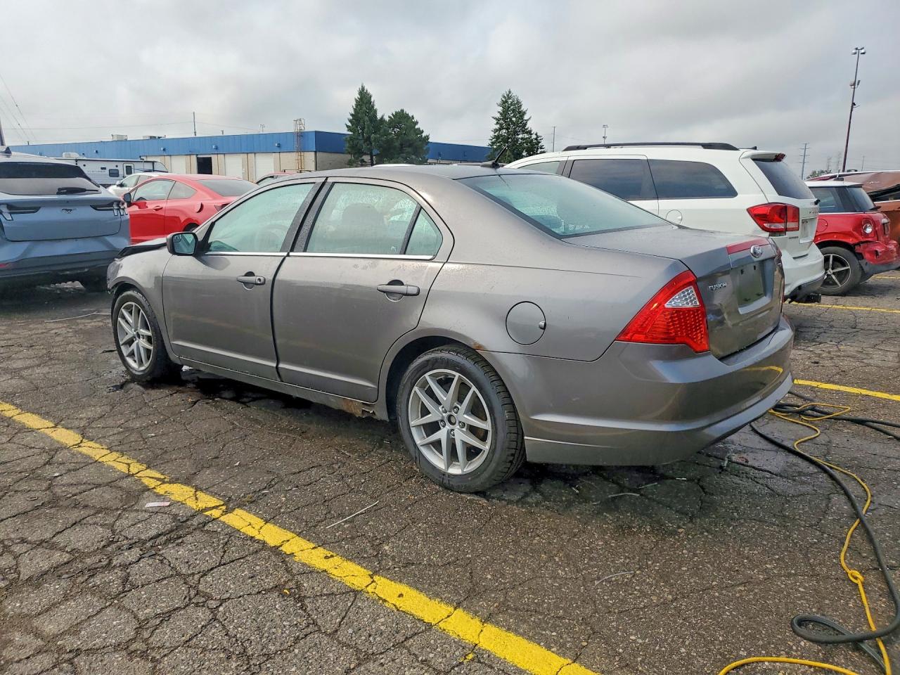 2011 Ford Fusion Se Gray vin: 3FAHP0HA3BR154061