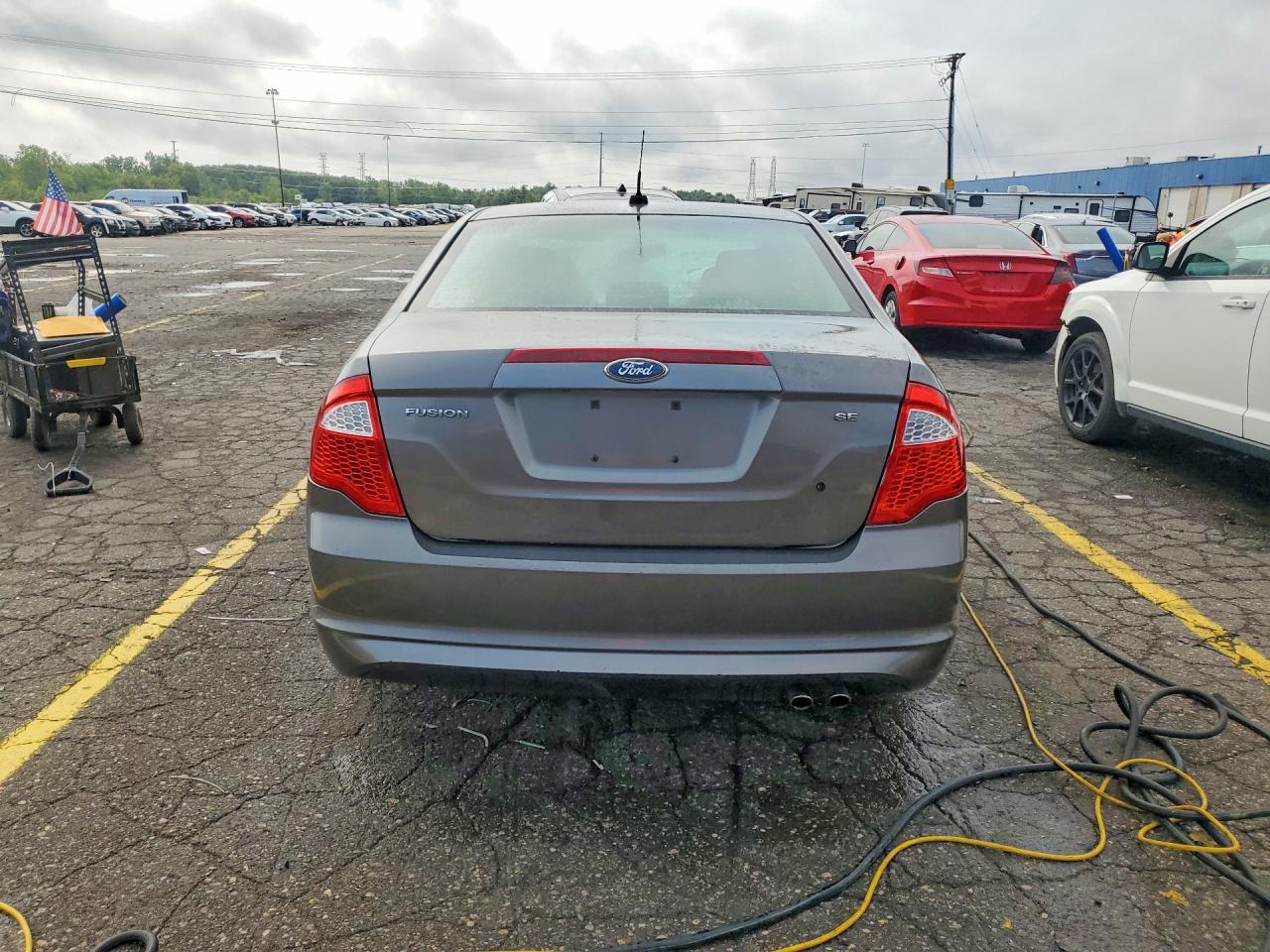 2011 Ford Fusion Se Gray vin: 3FAHP0HA3BR154061