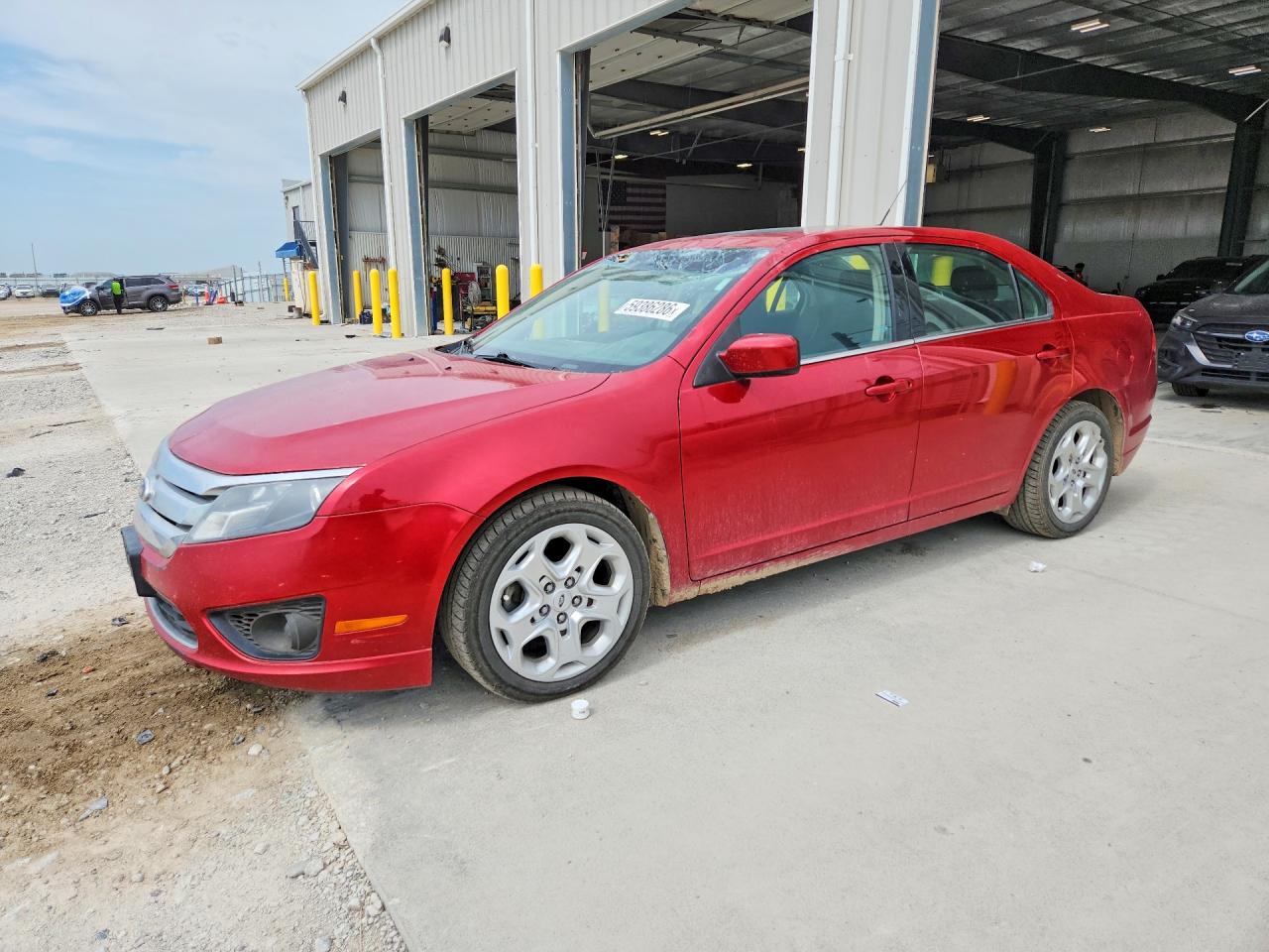 2011 Ford Fusion Se Red vin: 3FAHP0HA3BR155212