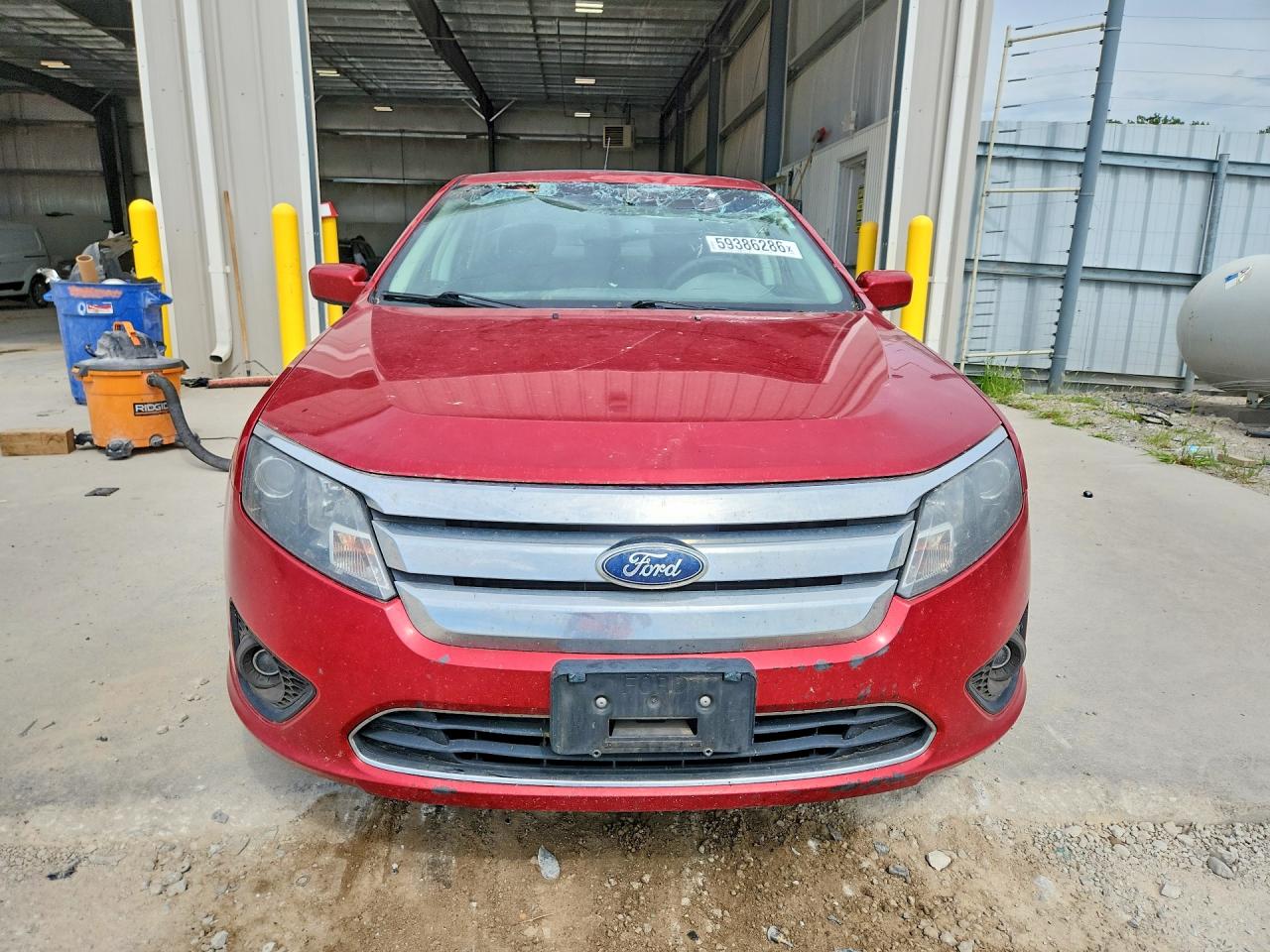 2011 Ford Fusion Se Red vin: 3FAHP0HA3BR155212