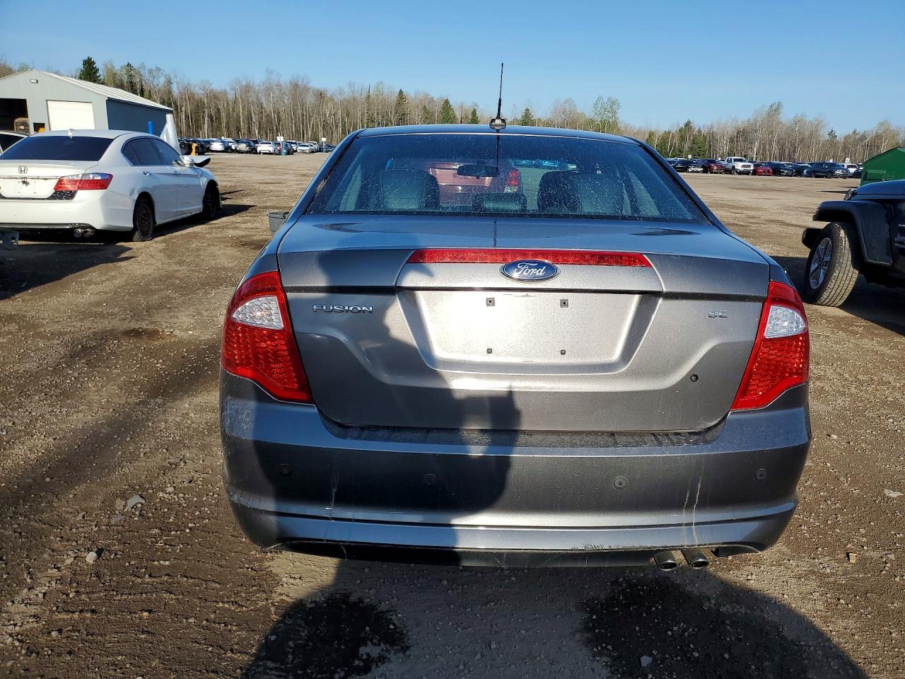 2011 Ford Fusion Se Gray vin: 3FAHP0HA3BR157588