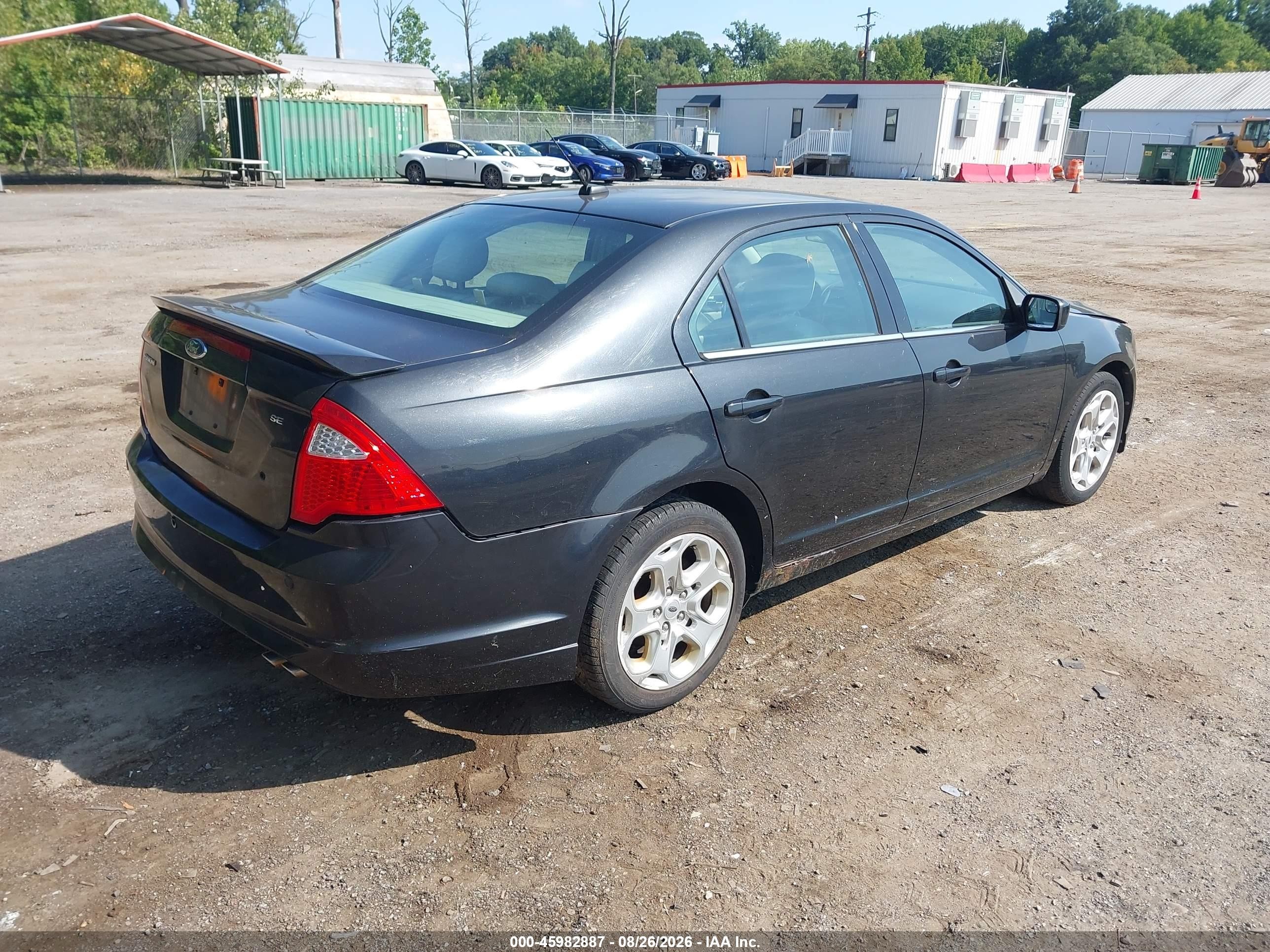 2011 Ford Fusion Se Черный vin: 3FAHP0HA3BR177016