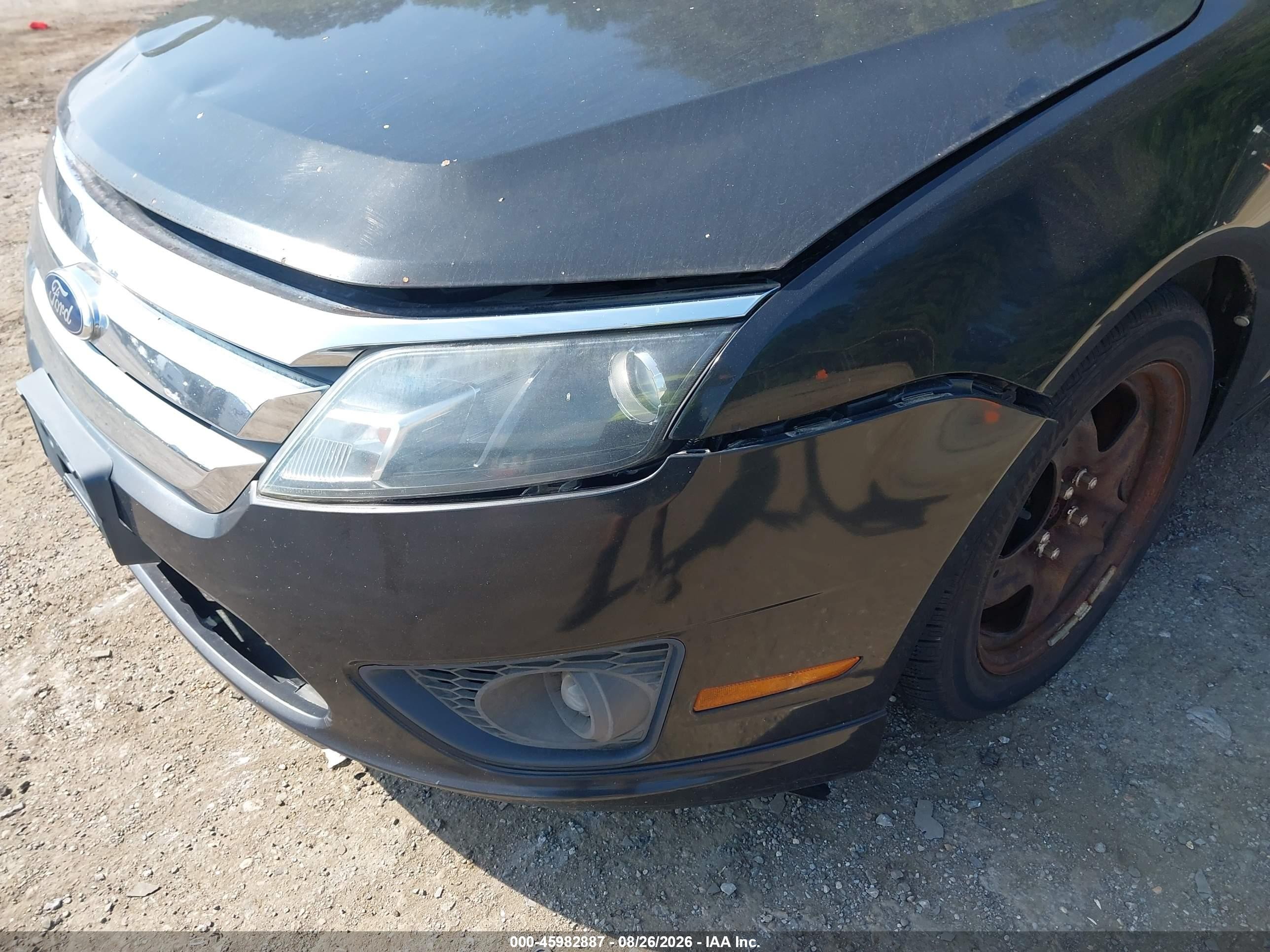 2011 Ford Fusion Se Черный vin: 3FAHP0HA3BR177016