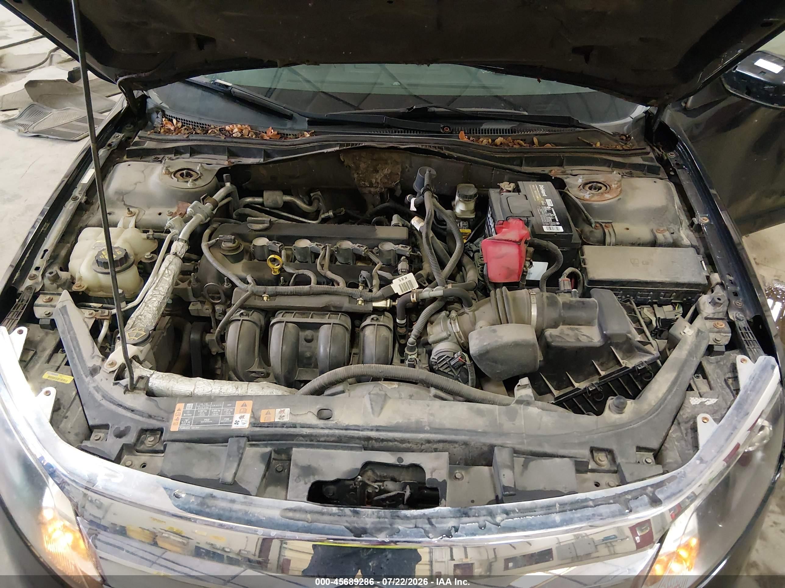 2011 Ford Fusion Se Black vin: 3FAHP0HA3BR179333