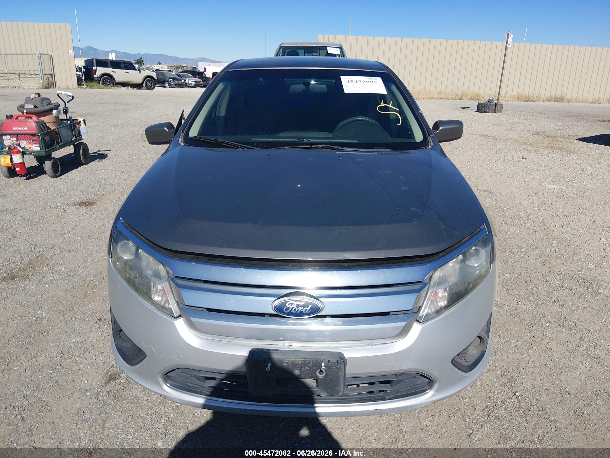 2011 Ford Fusion Se Gray vin: 3FAHP0HA3BR281117