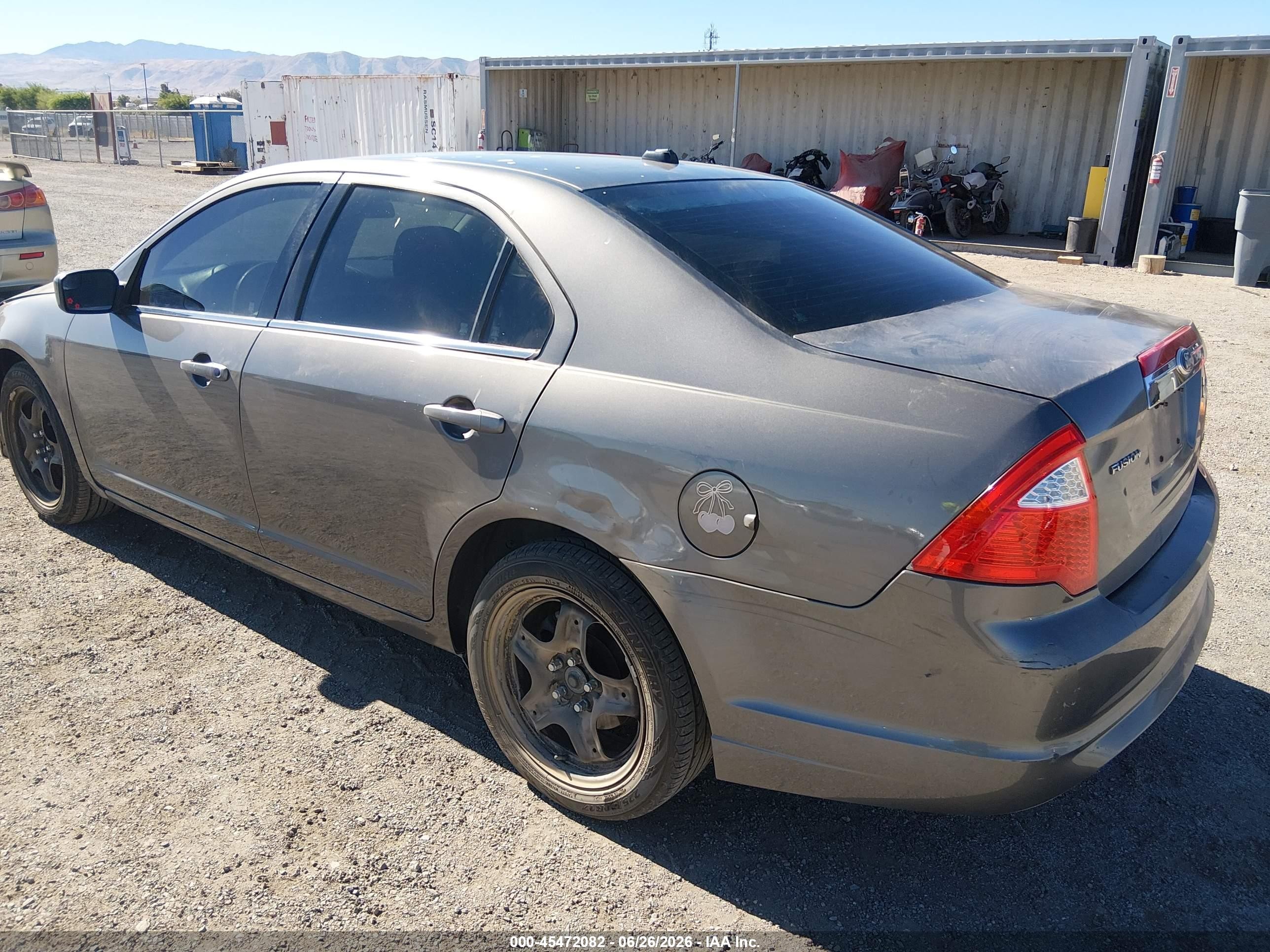 2011 Ford Fusion Se Gray vin: 3FAHP0HA3BR281117