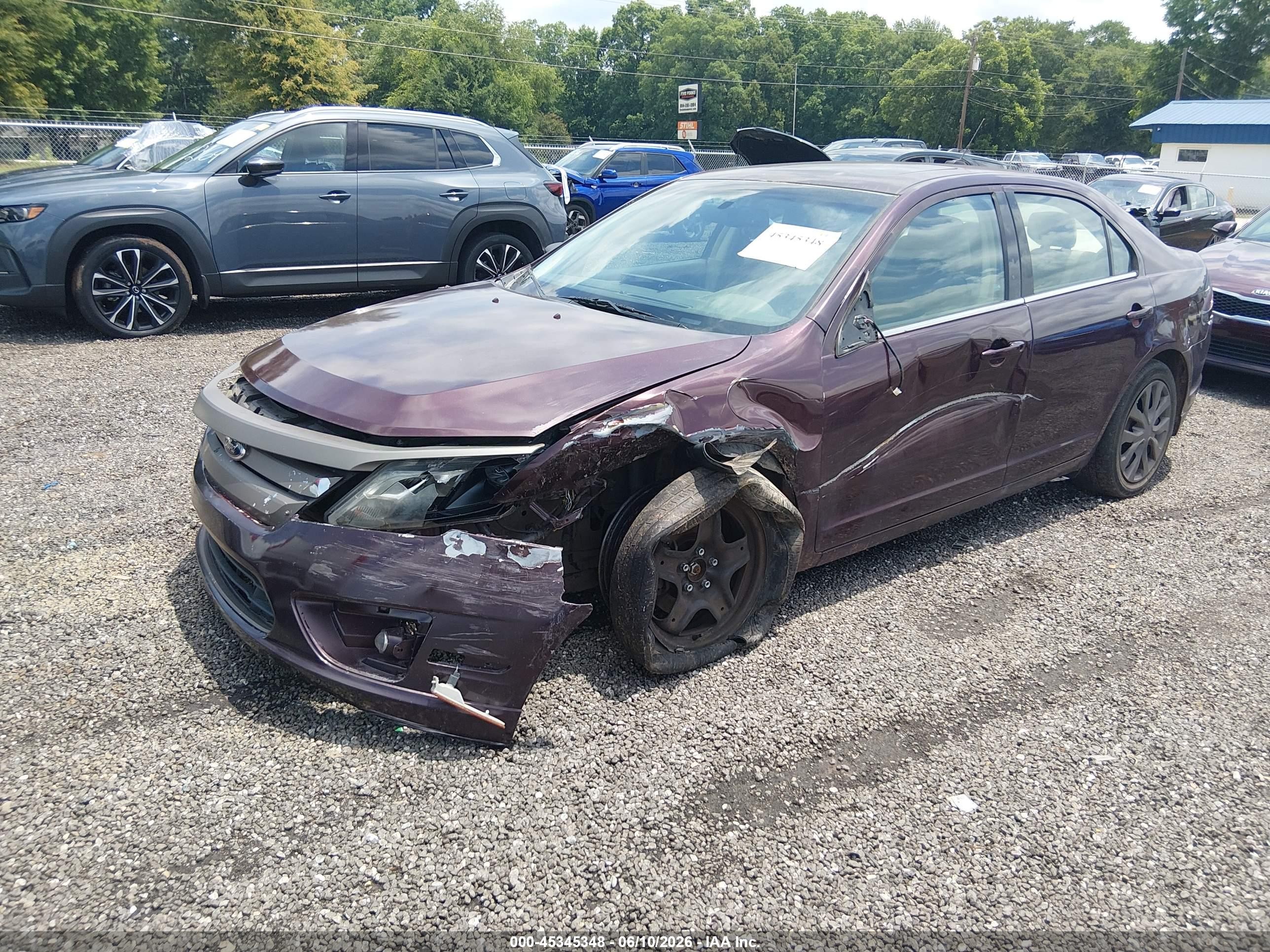 2011 Ford Fusion Se Бордовый vin: 3FAHP0HA3BR283918