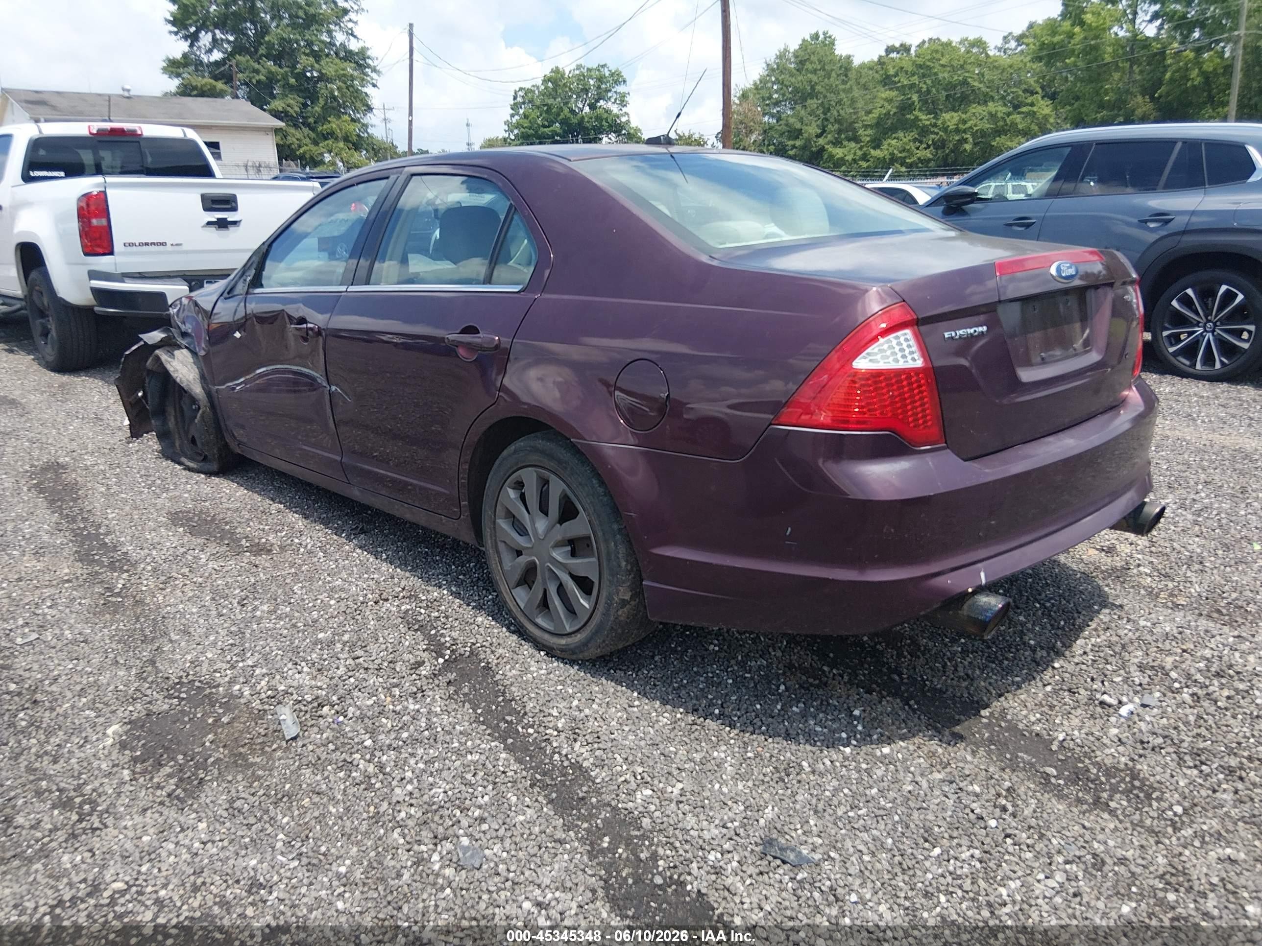 2011 Ford Fusion Se Бордовый vin: 3FAHP0HA3BR283918