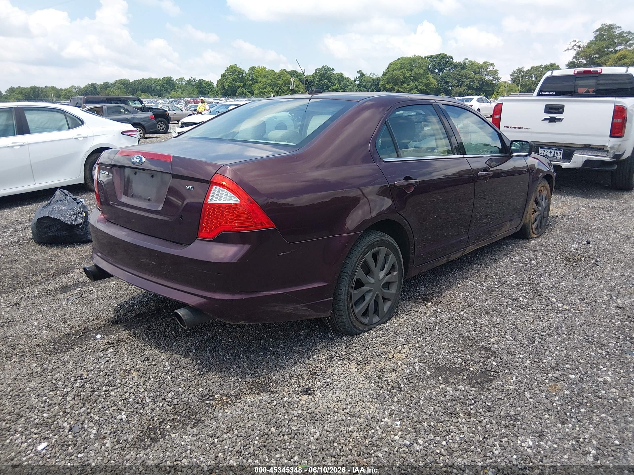 2011 Ford Fusion Se Бордовый vin: 3FAHP0HA3BR283918