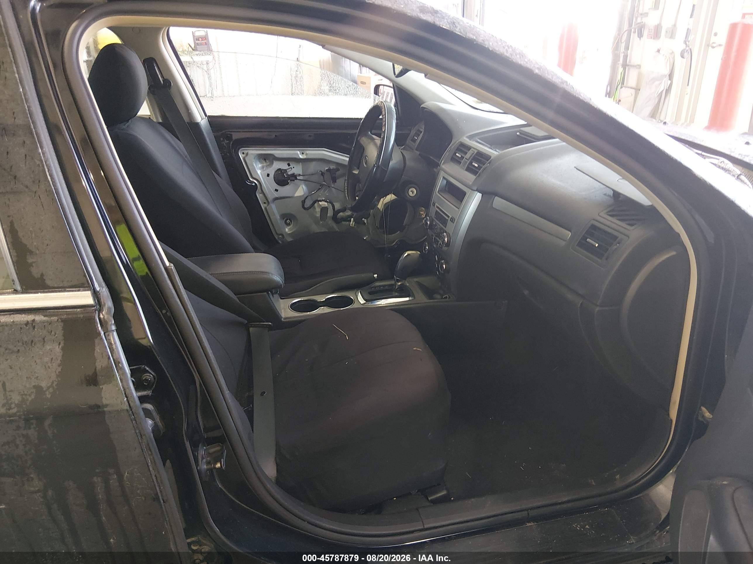 2011 Ford Fusion Se Черный vin: 3FAHP0HA3BR307859