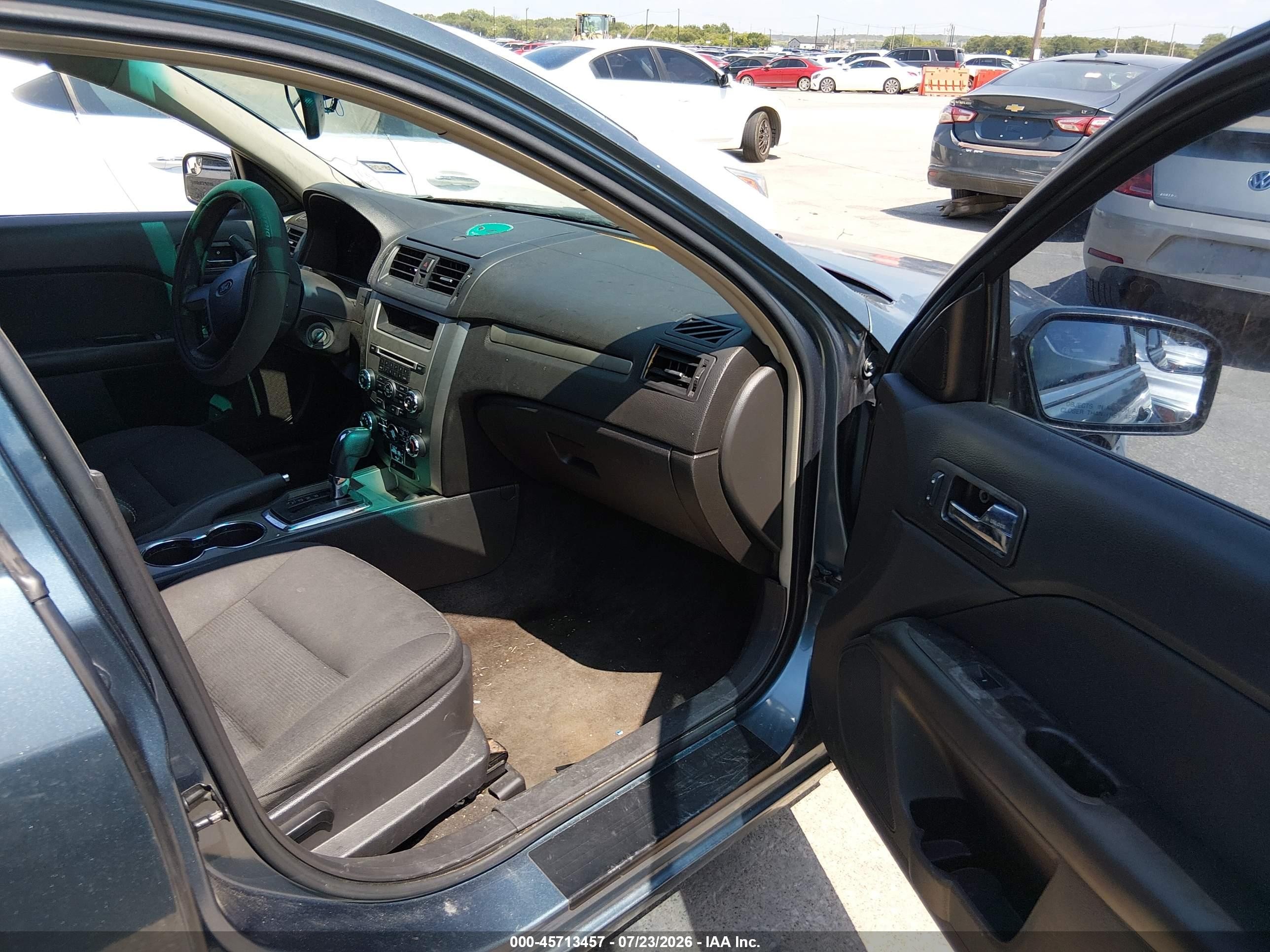 2011 Ford Fusion Se Green vin: 3FAHP0HA3BR342434