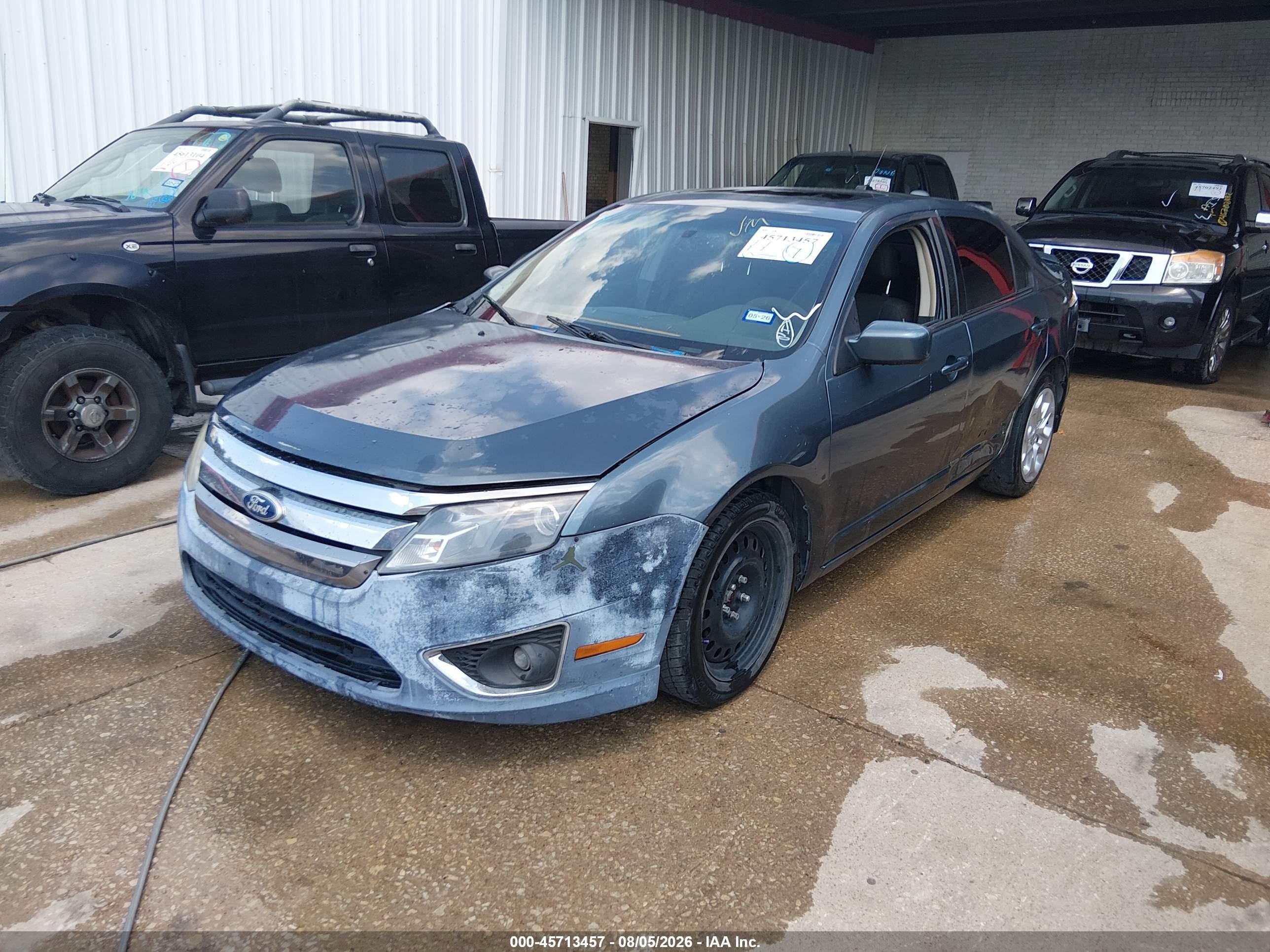 2011 Ford Fusion Se Green vin: 3FAHP0HA3BR342434