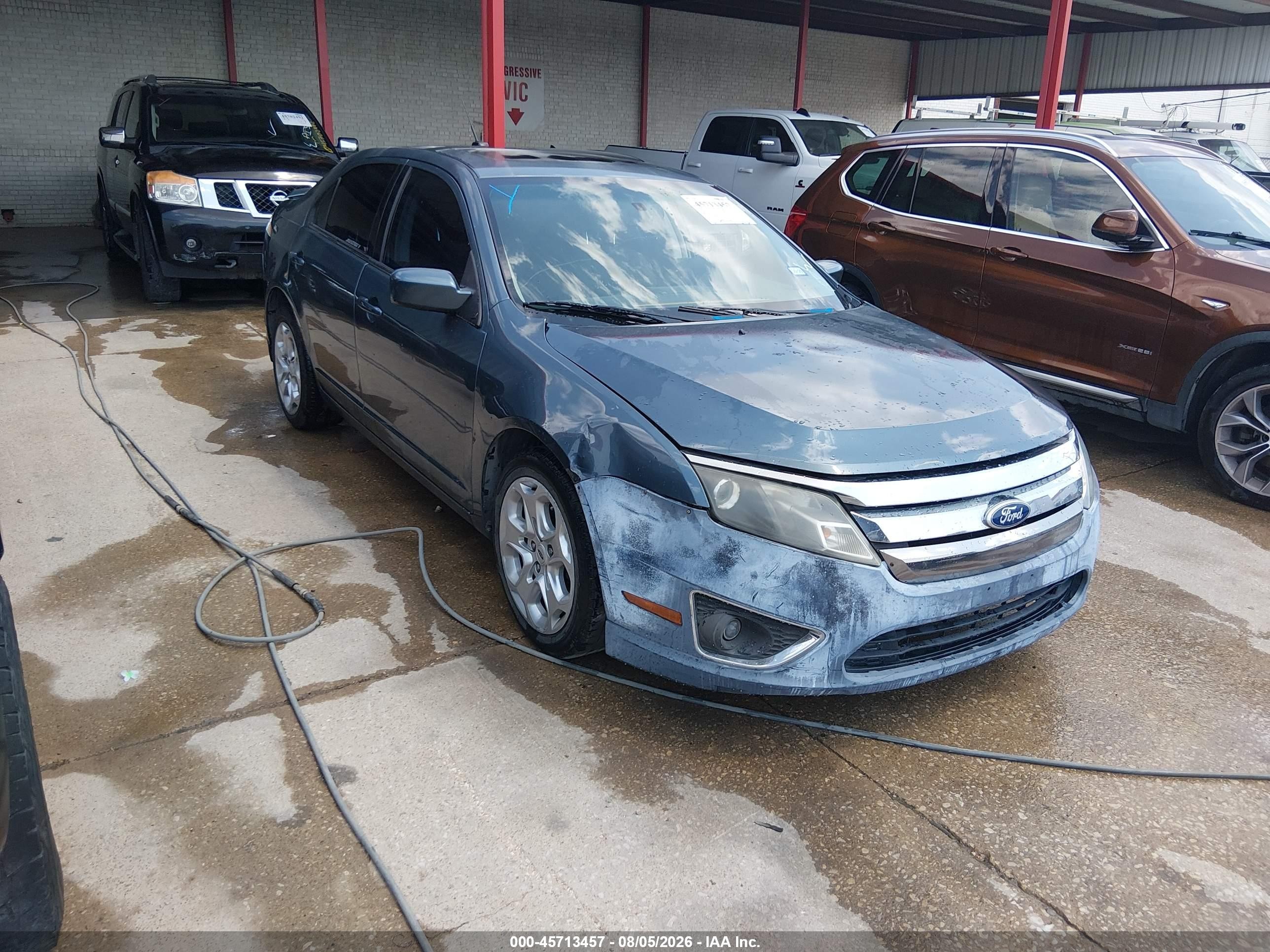 2011 Ford Fusion Se Green vin: 3FAHP0HA3BR342434