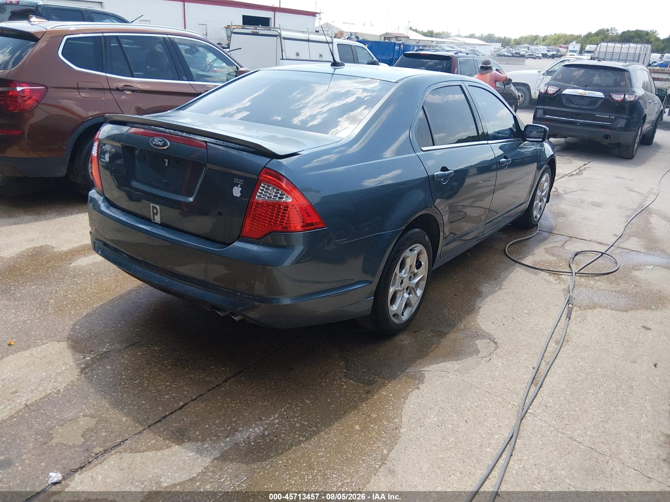2011 Ford Fusion Se Green vin: 3FAHP0HA3BR342434