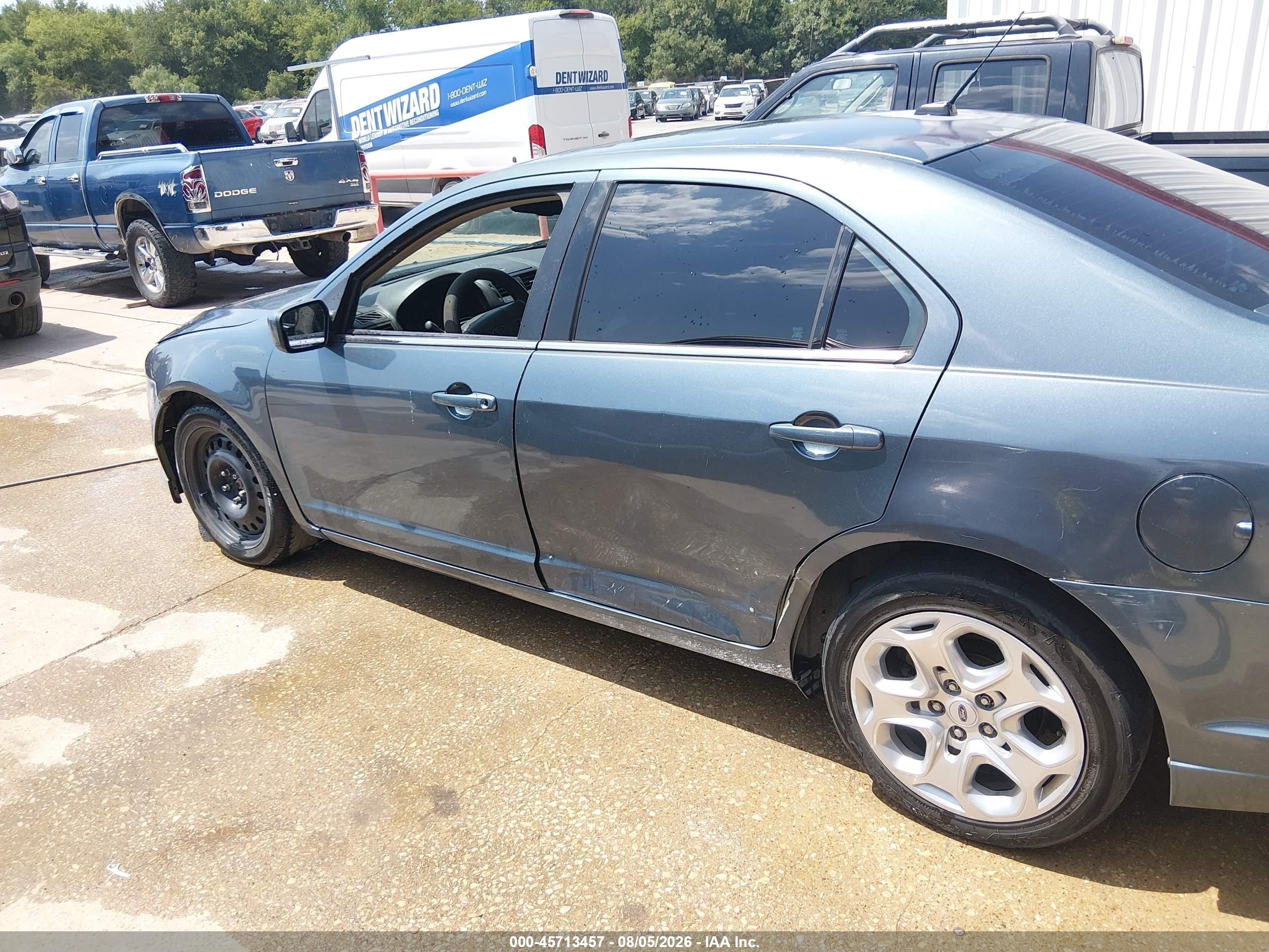 2011 Ford Fusion Se Green vin: 3FAHP0HA3BR342434