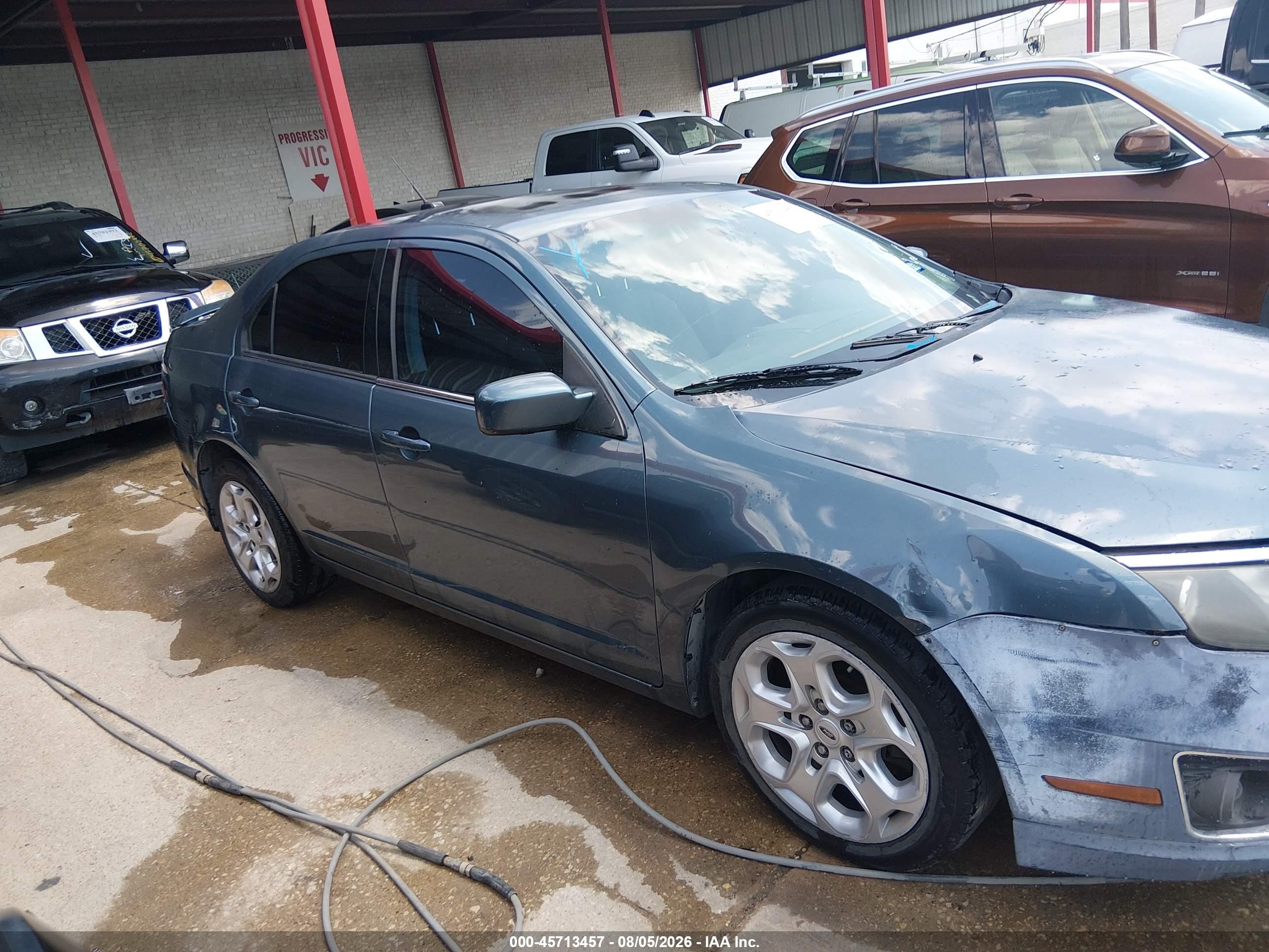 2011 Ford Fusion Se Green vin: 3FAHP0HA3BR342434
