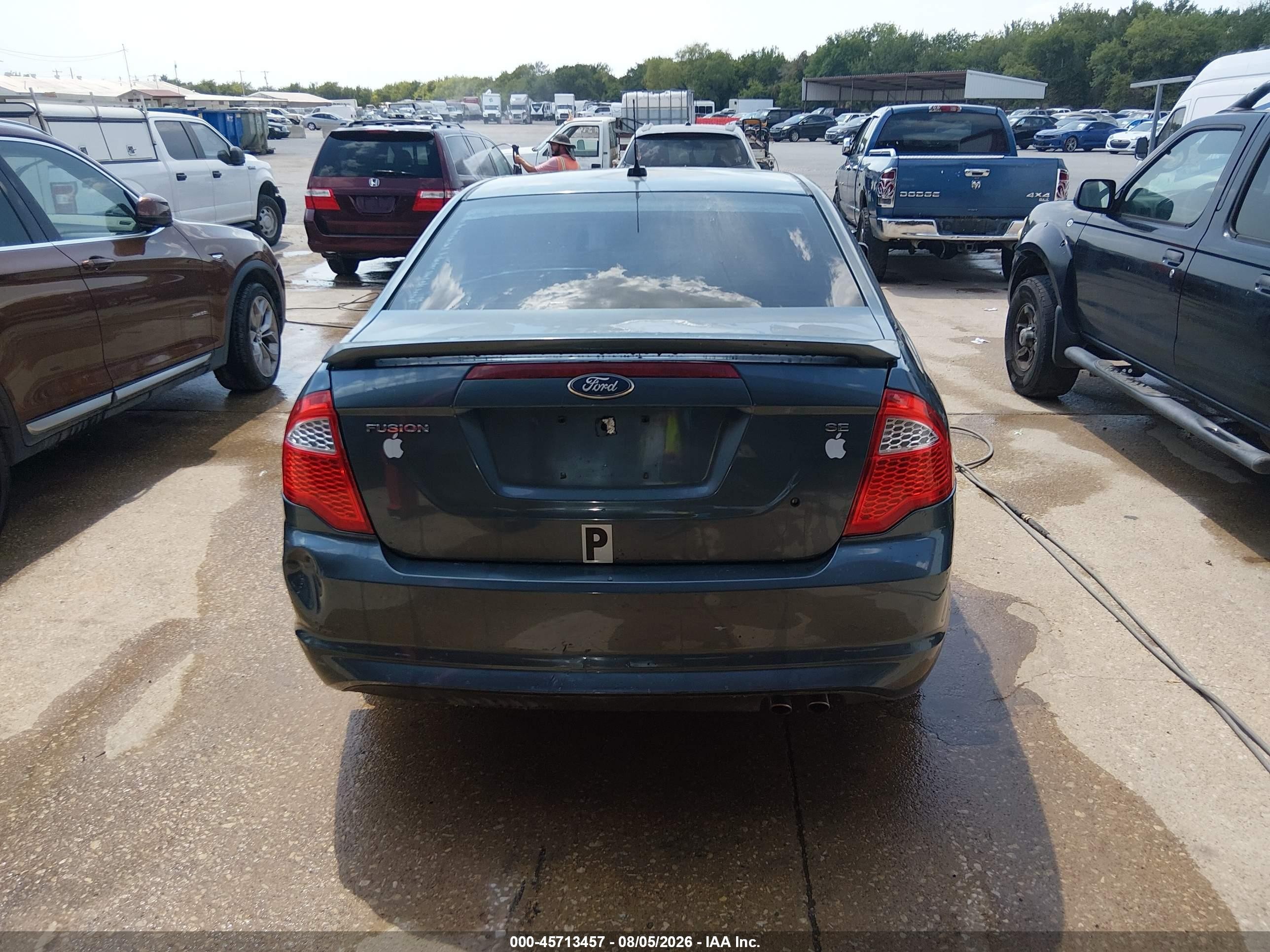 2011 Ford Fusion Se Green vin: 3FAHP0HA3BR342434
