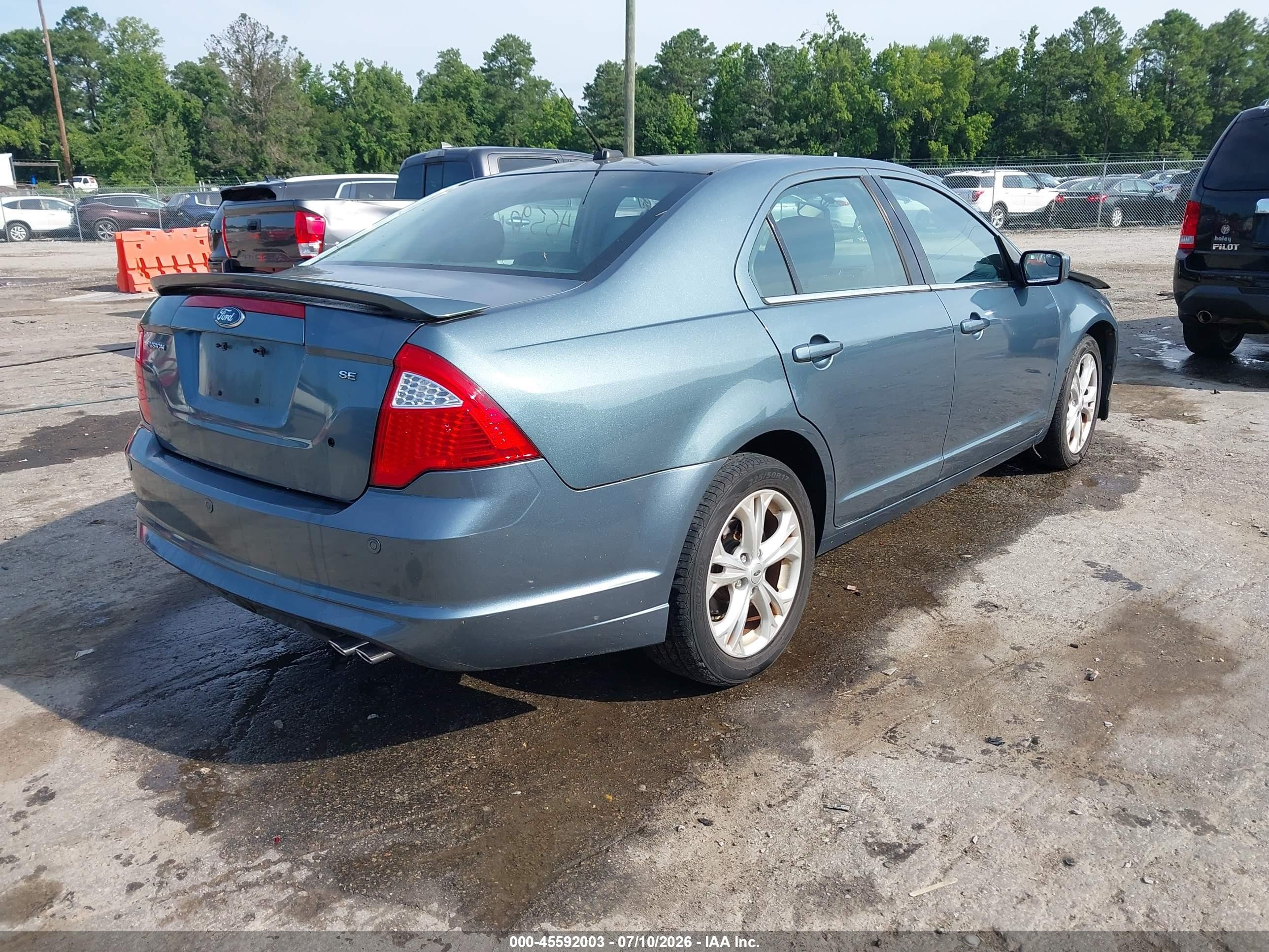 2012 Ford Fusion Se Black vin: 3FAHP0HA3CR103886