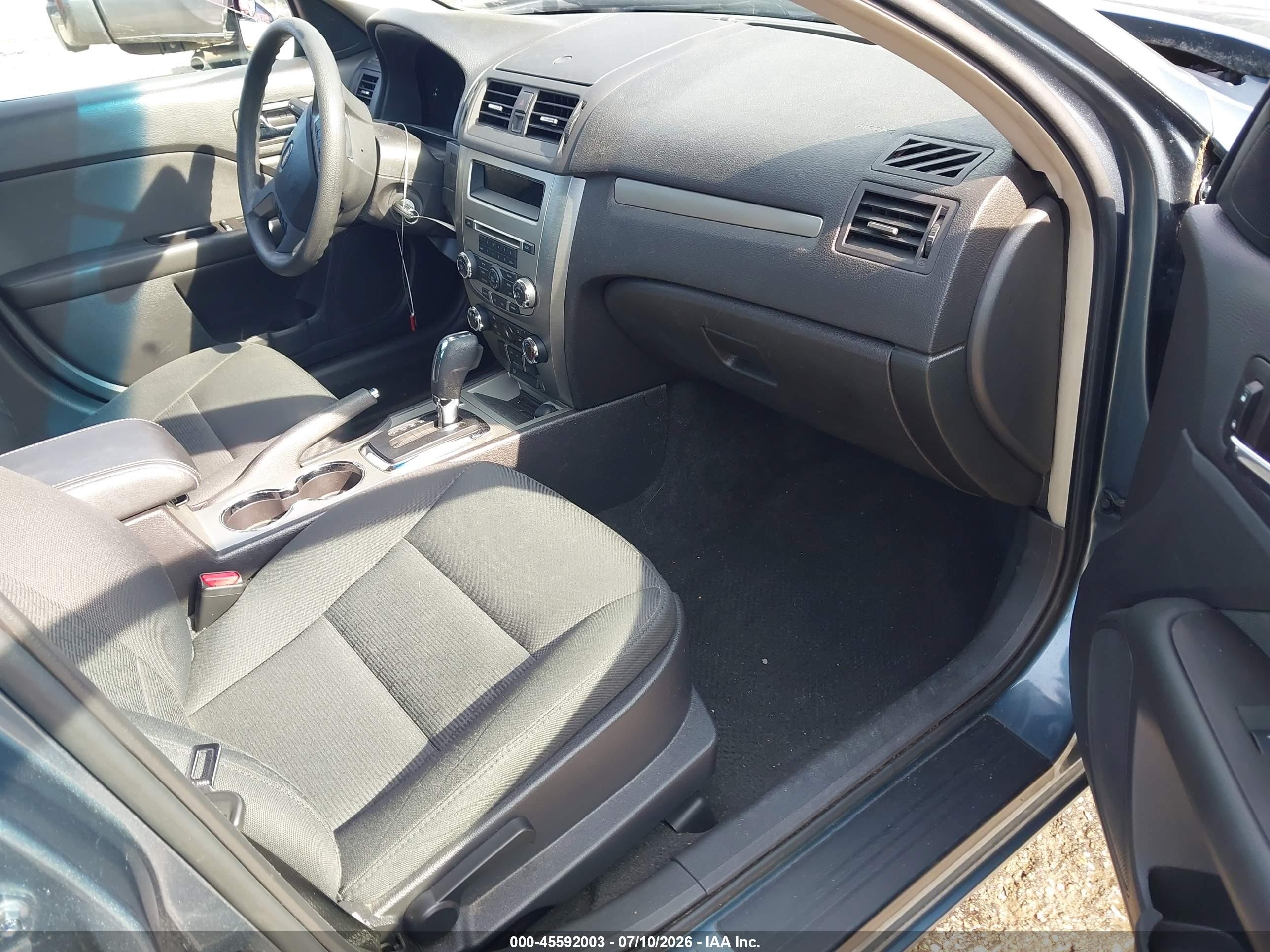 2012 Ford Fusion Se Black vin: 3FAHP0HA3CR103886