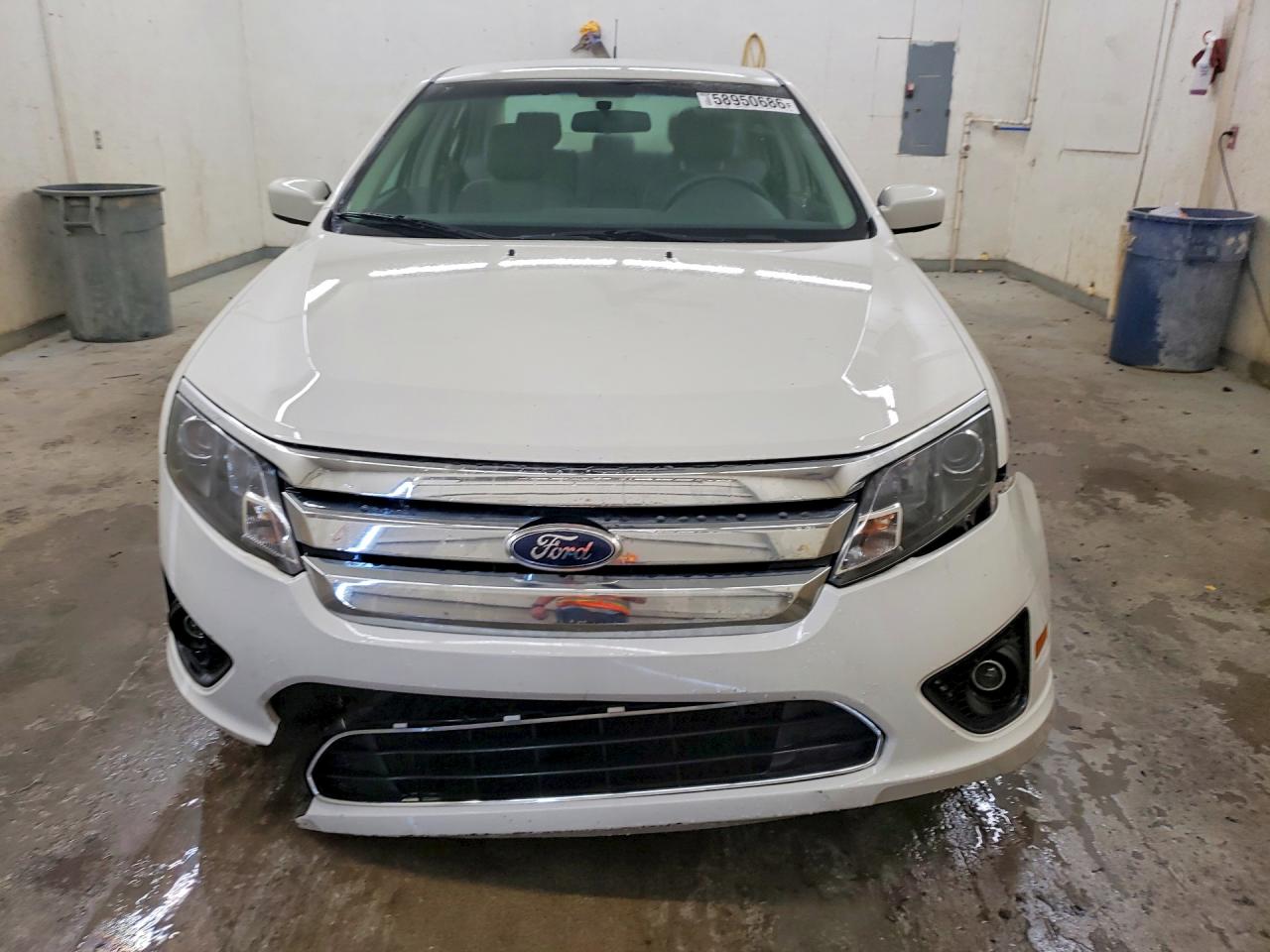 2012 Ford Fusion Se White vin: 3FAHP0HA3CR151808