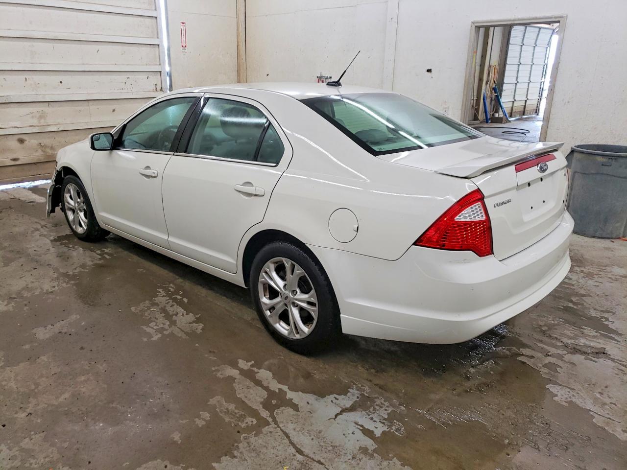 2012 Ford Fusion Se White vin: 3FAHP0HA3CR151808