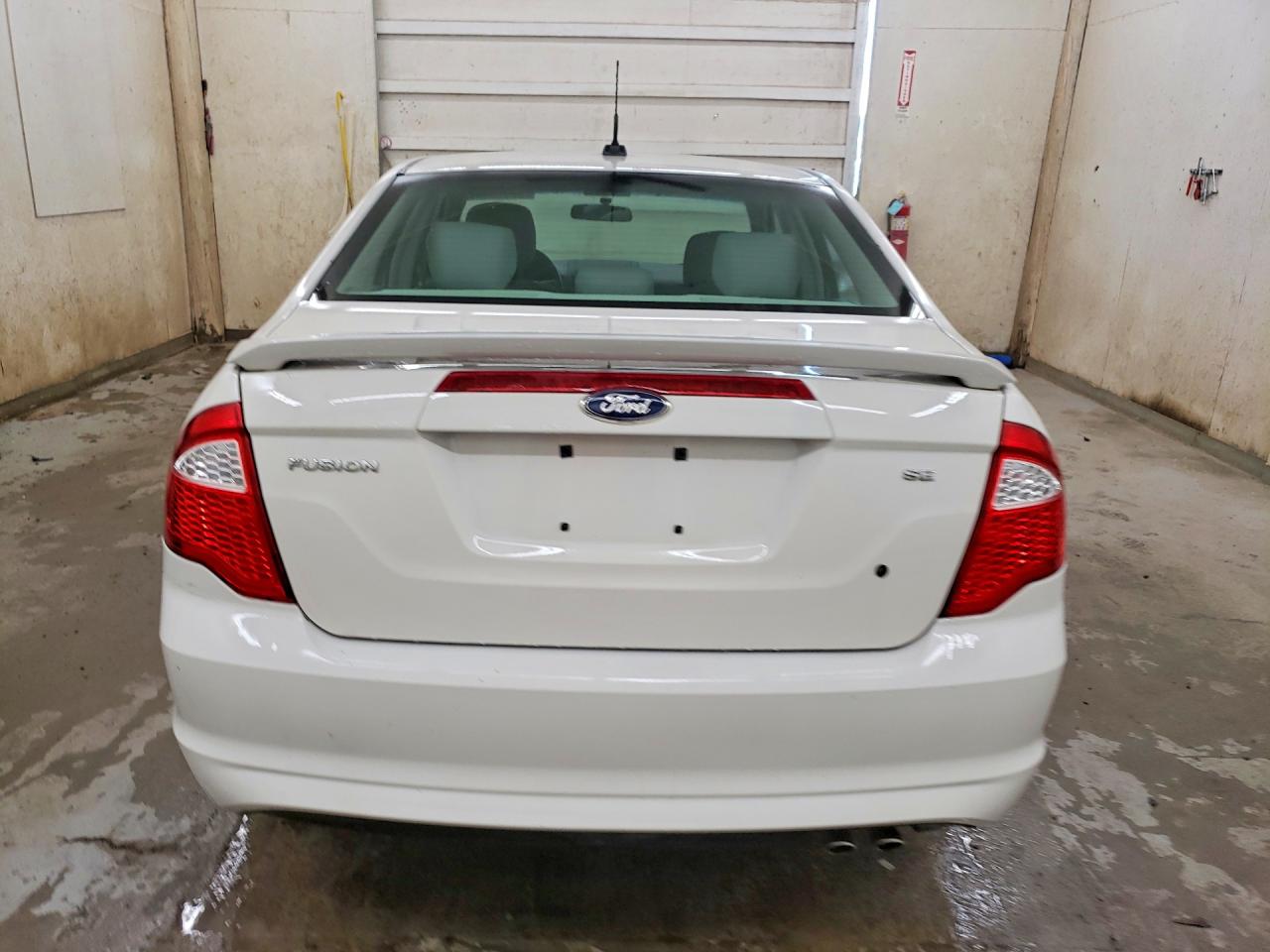 2012 Ford Fusion Se White vin: 3FAHP0HA3CR151808