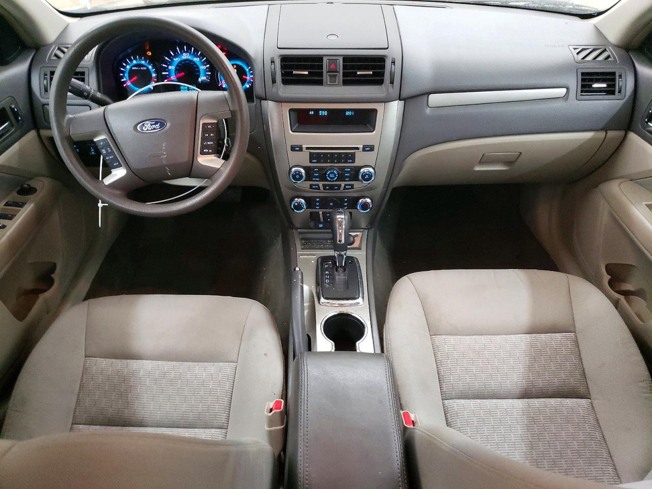 2012 Ford Fusion Se White vin: 3FAHP0HA3CR151808