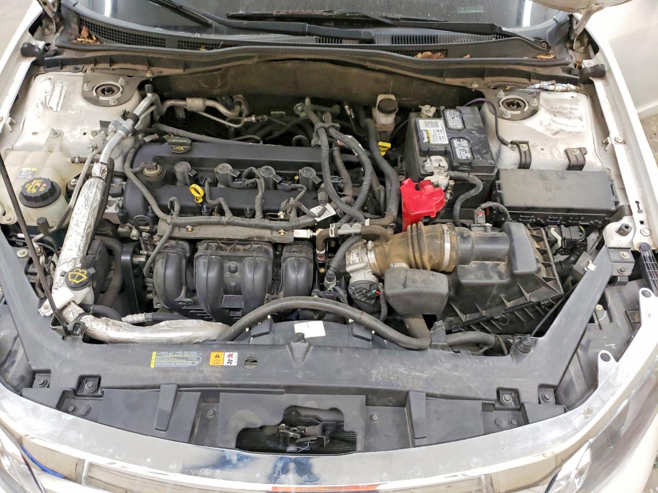 2012 Ford Fusion Se White vin: 3FAHP0HA3CR151808