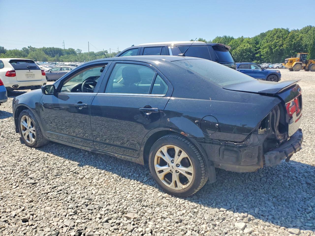 2012 Ford Fusion Se Black vin: 3FAHP0HA3CR153803