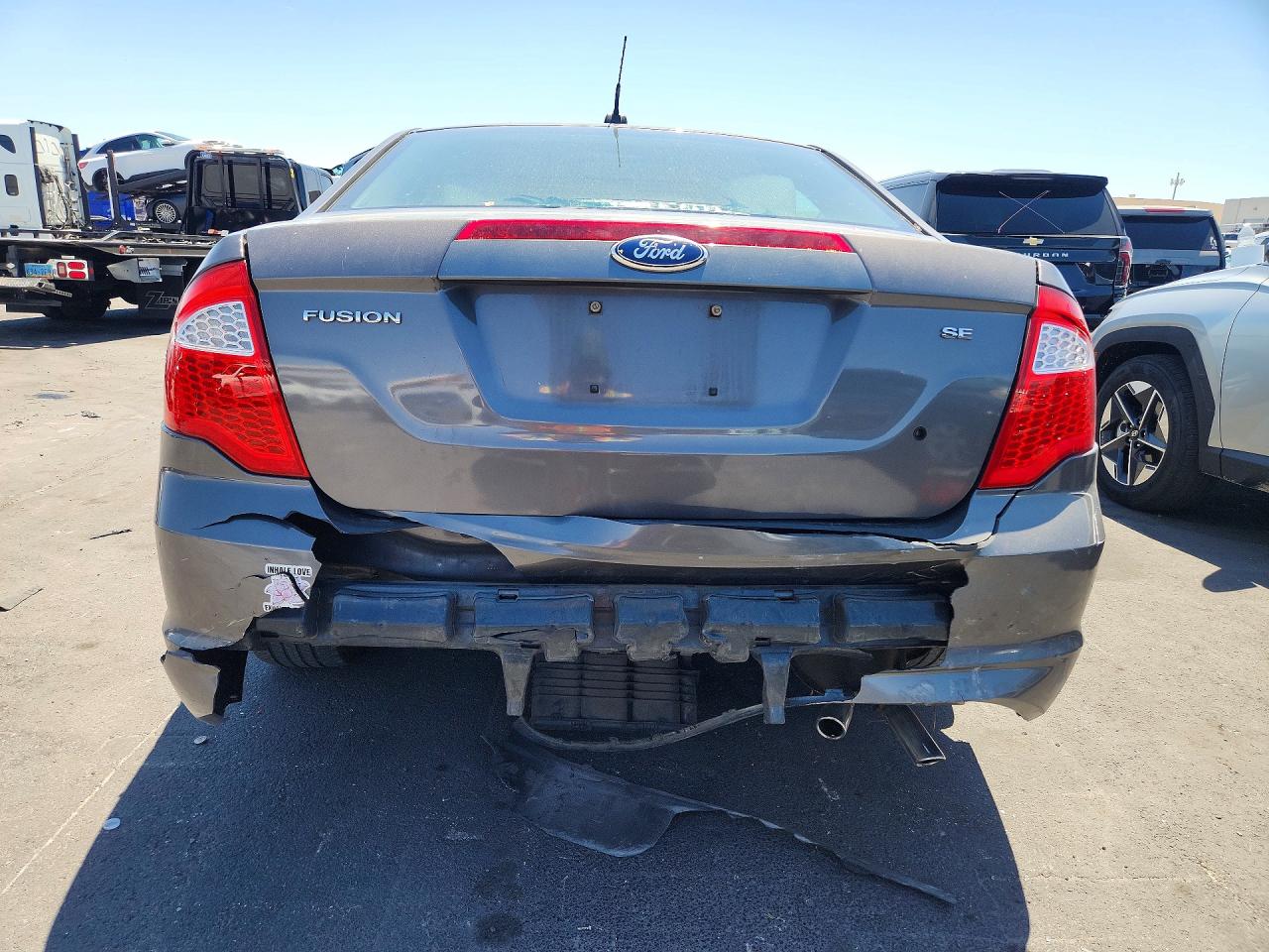 2012 Ford Fusion Se Gray vin: 3FAHP0HA3CR212185